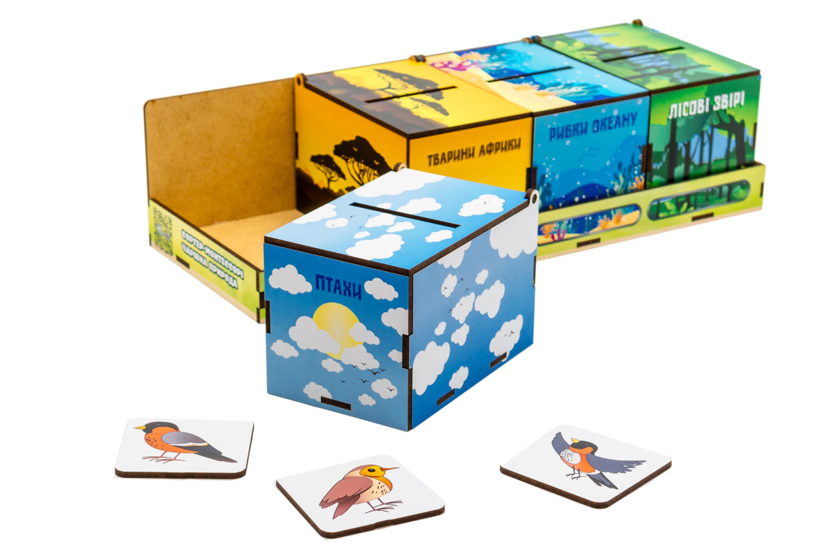 Сортери Монтессорі Чарівна природа