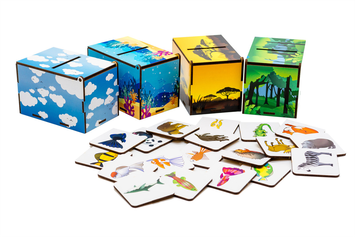 Сортери Монтессорі Чарівна природа