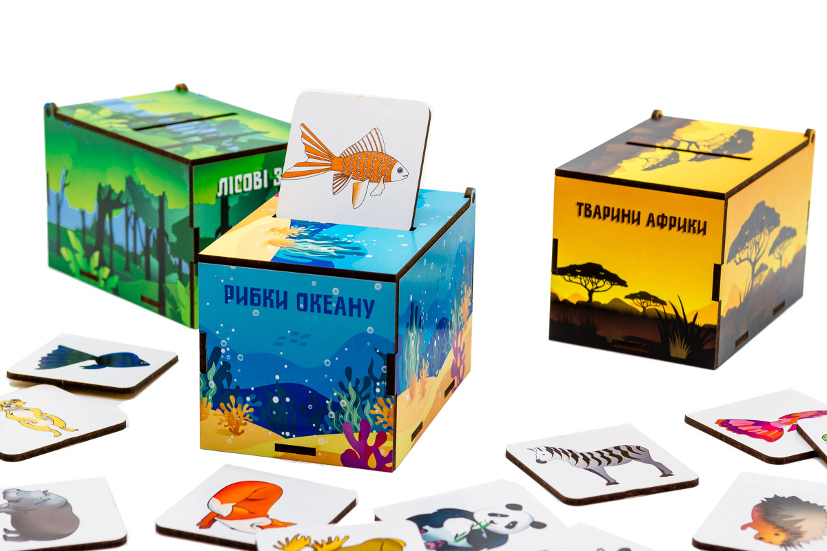 Сортери Монтессорі Чарівна природа