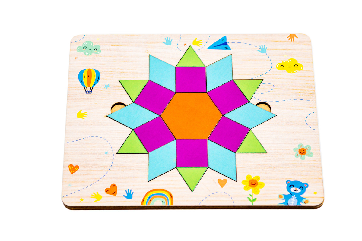 Танграм "Зірочка" для дітей від 4 років