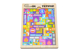 Дерев'яний тетріс "Транспорт"