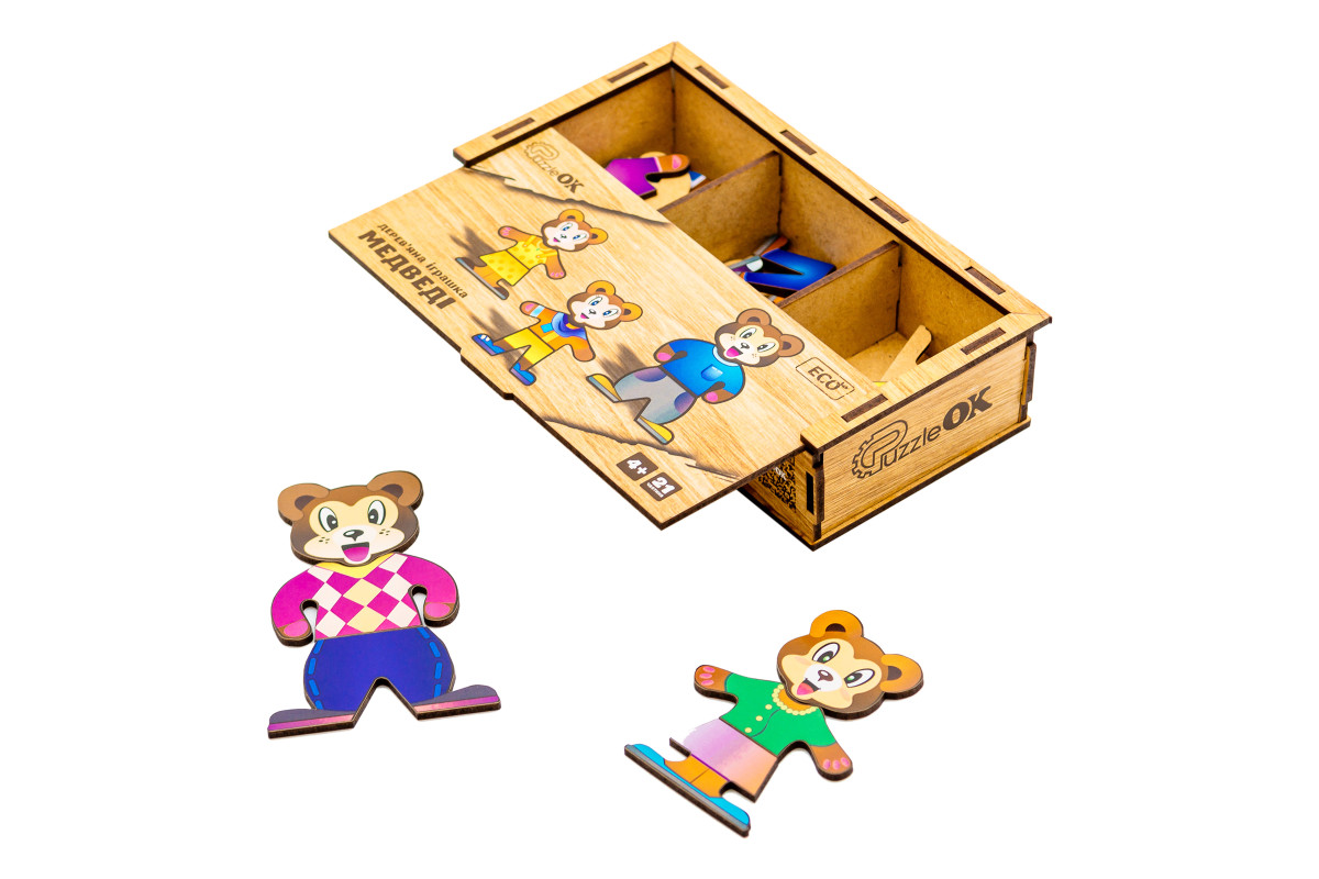 Дитяча іграшка Ведмедики для дітей від 3 років