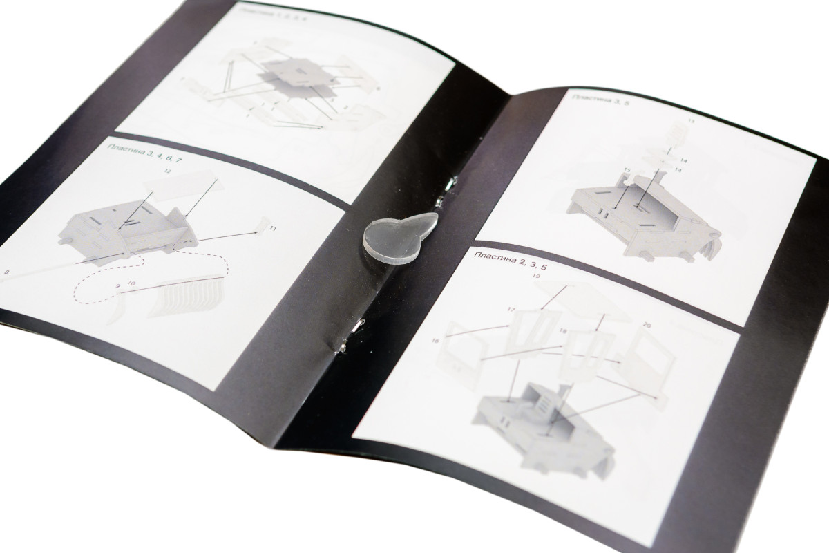 Дитячий дерев'яний 3D конструктор "Грейдер"