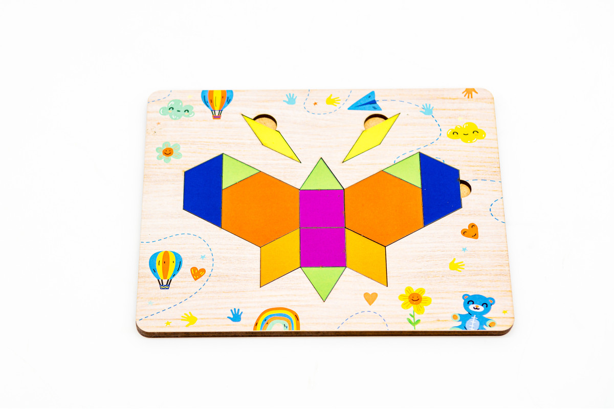 Танграм "Метелик" для дітей від 4 років