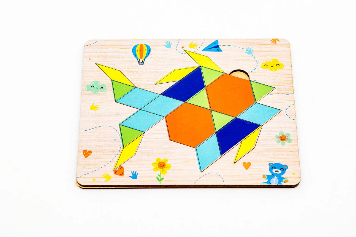 Танграм "Рибка" для дітей від 4 років