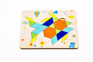 Танграм "Рибка" для дітей від 4 років