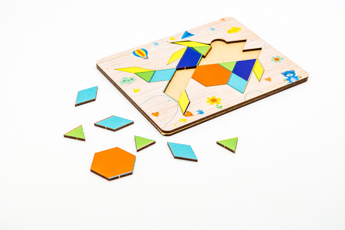 Танграм "Рибка" для дітей від 4 років