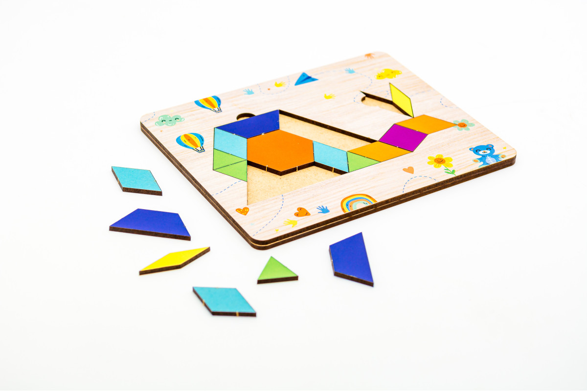 Танграм "Равлик" для дітей від 4 років