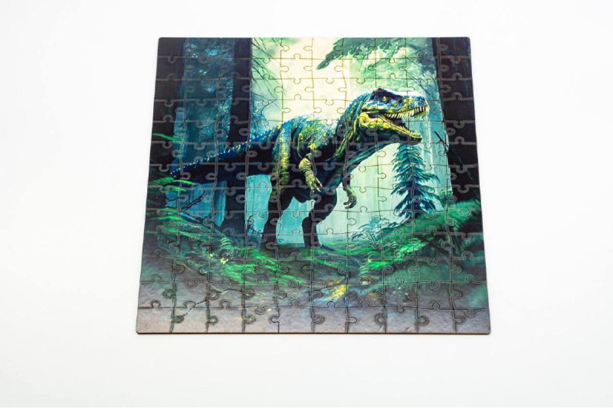 Дерев’яний пазл Динозавр