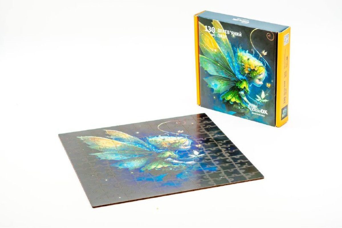 Дерев’яний пазл Фея