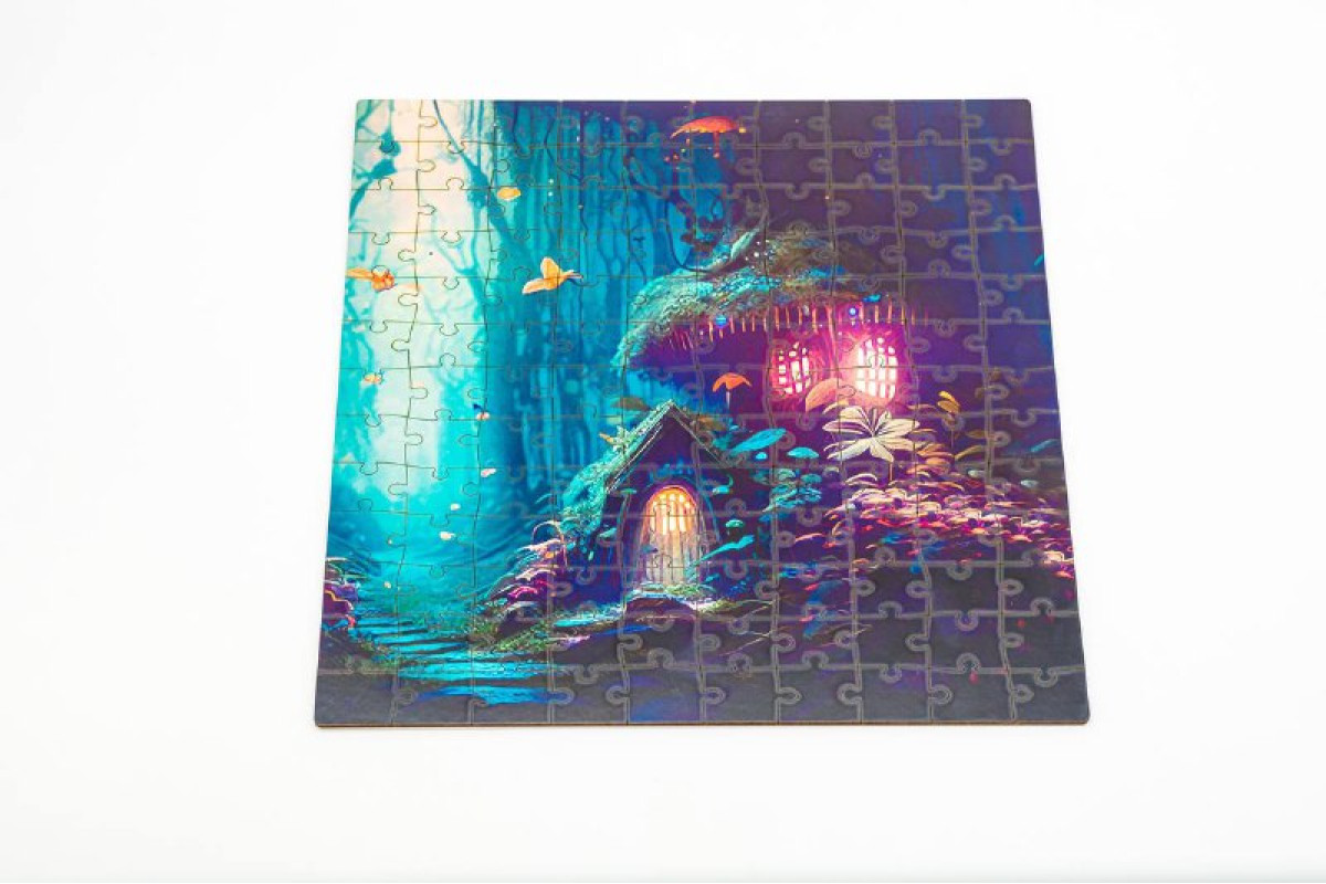 Дерев’яний пазл Ліс