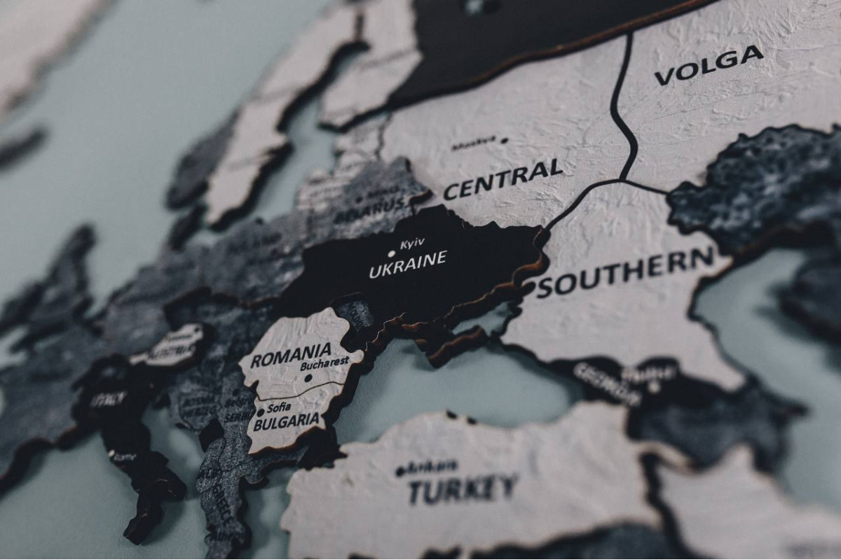 Дерев'яний пазл Мапа світу