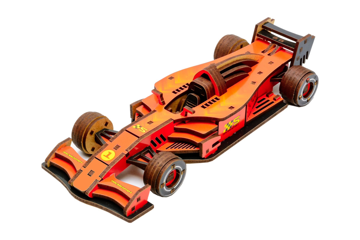 Дерев’яний 3D-конструктор “Bolide”