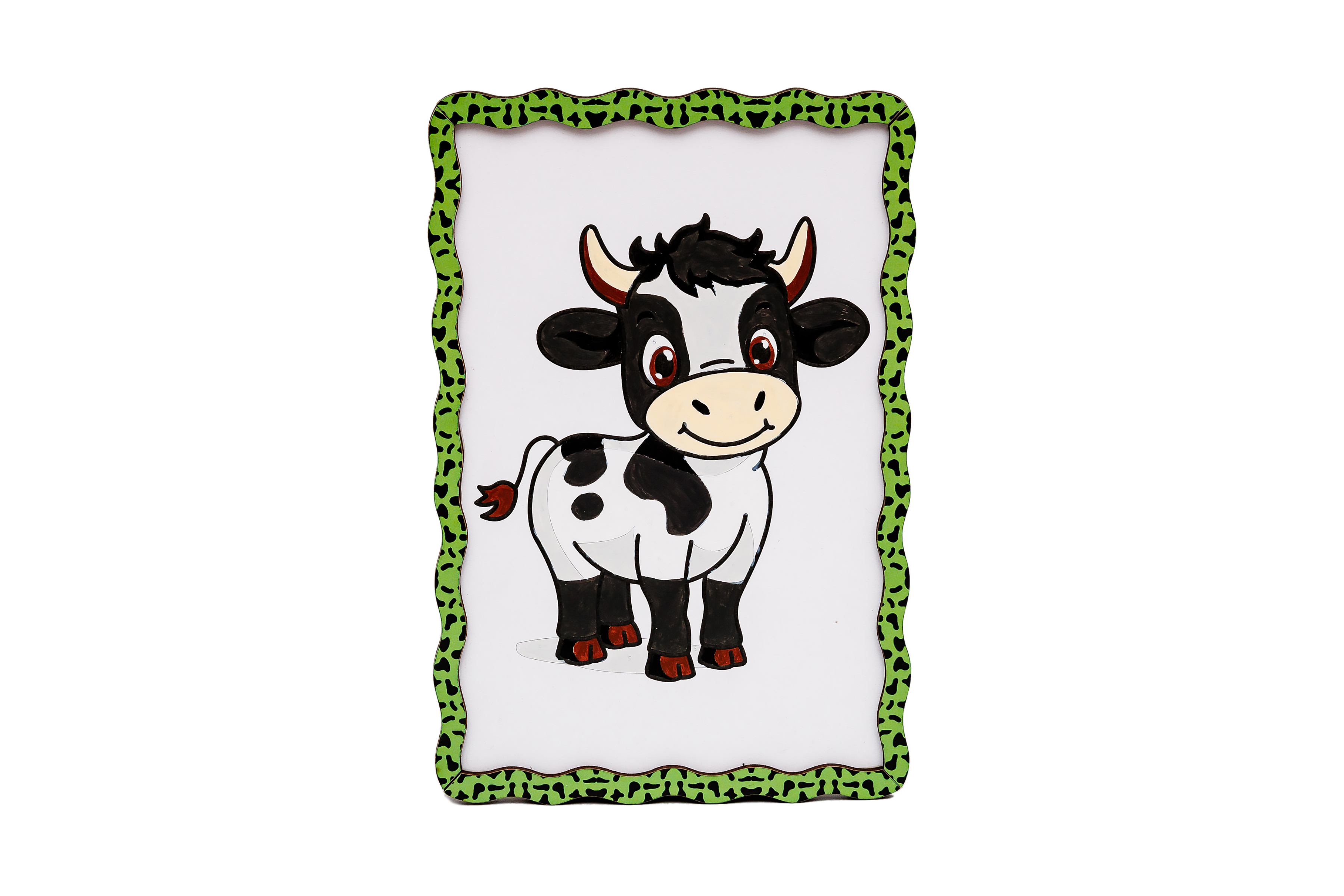 Набір для розпису, картина по номерах "Корівка" формат А5