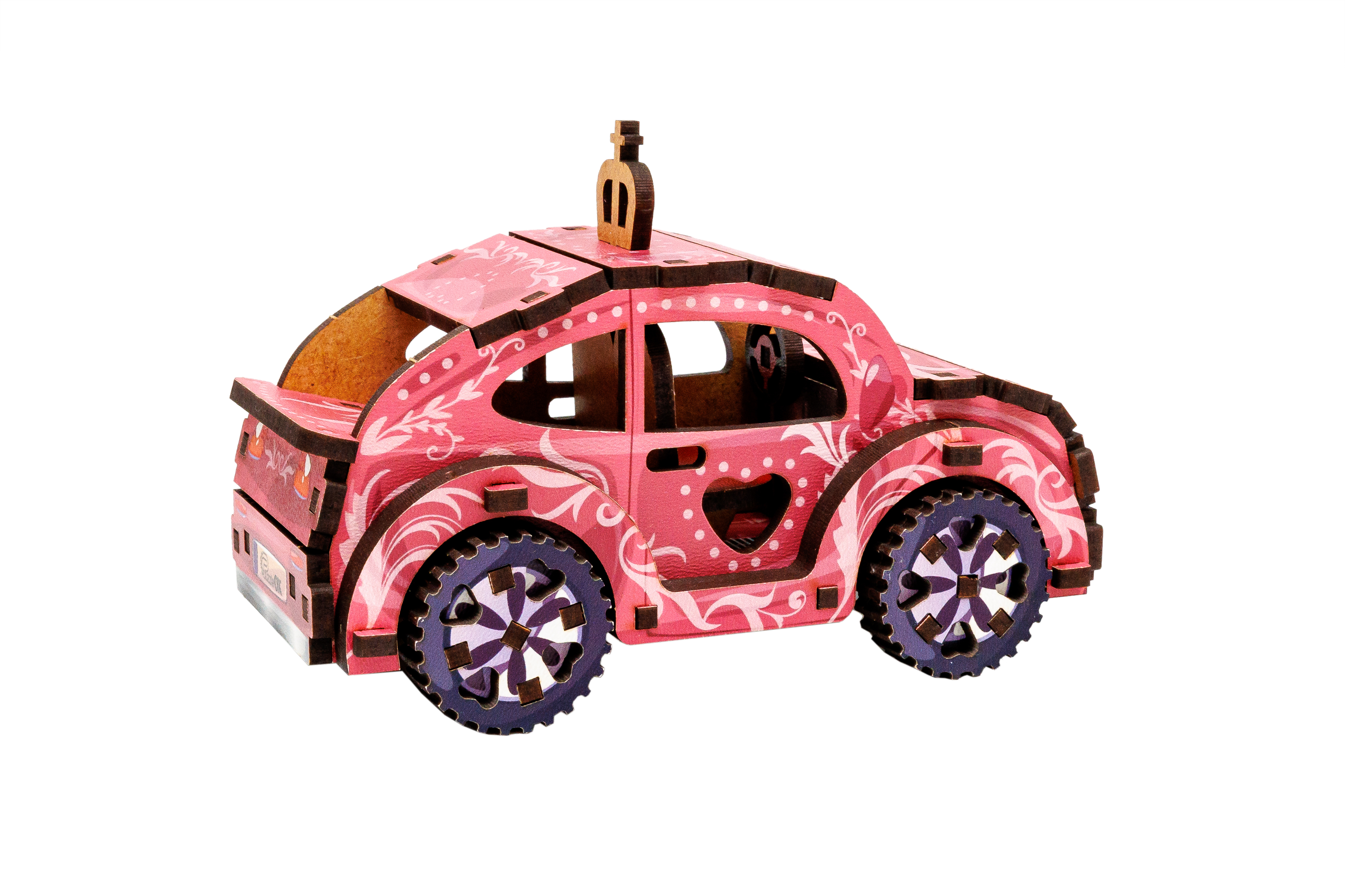 Дерев’яний 3D конструктор TURBO PRINCESS