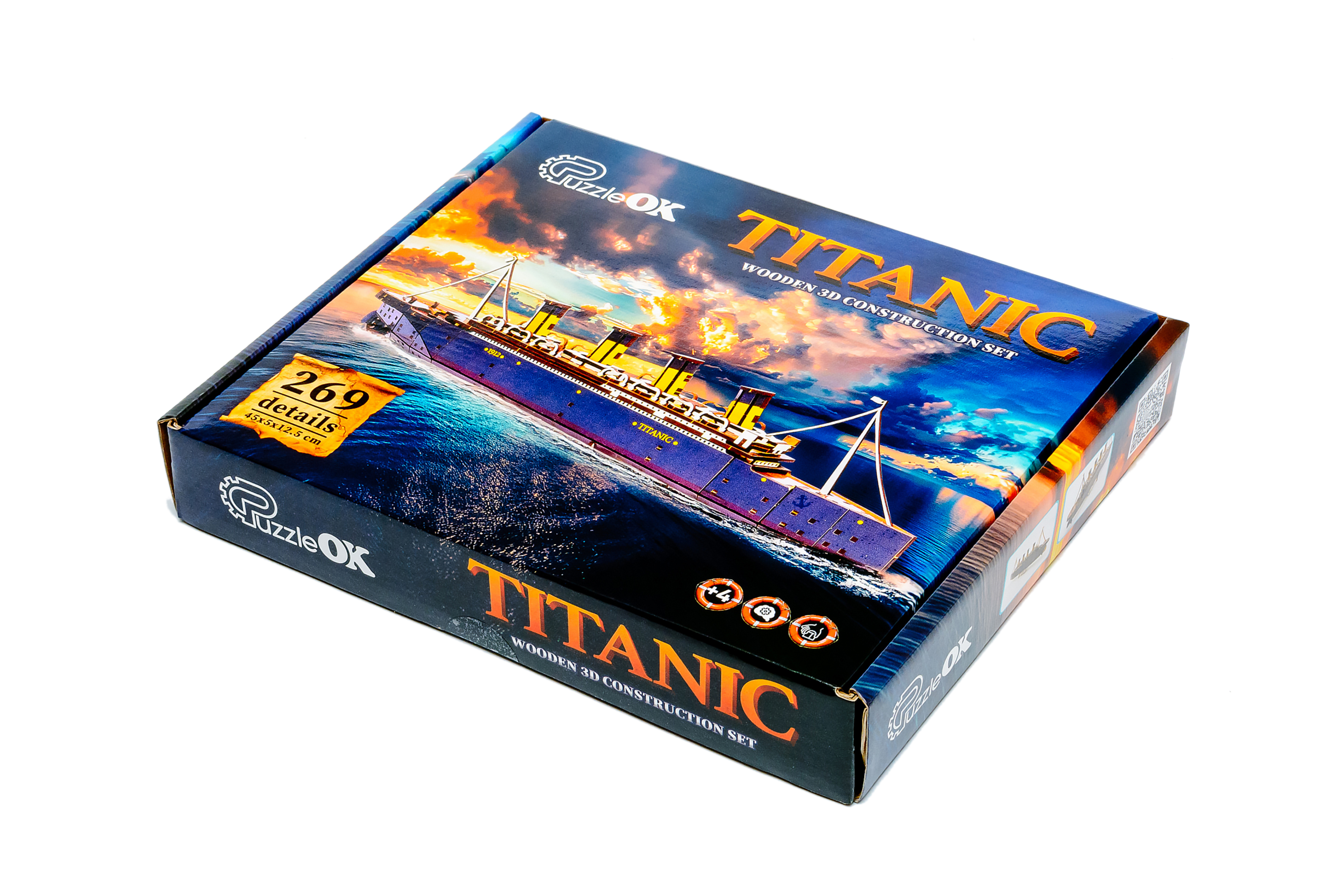 Дерев’яний 3D конструктор «Титанік»