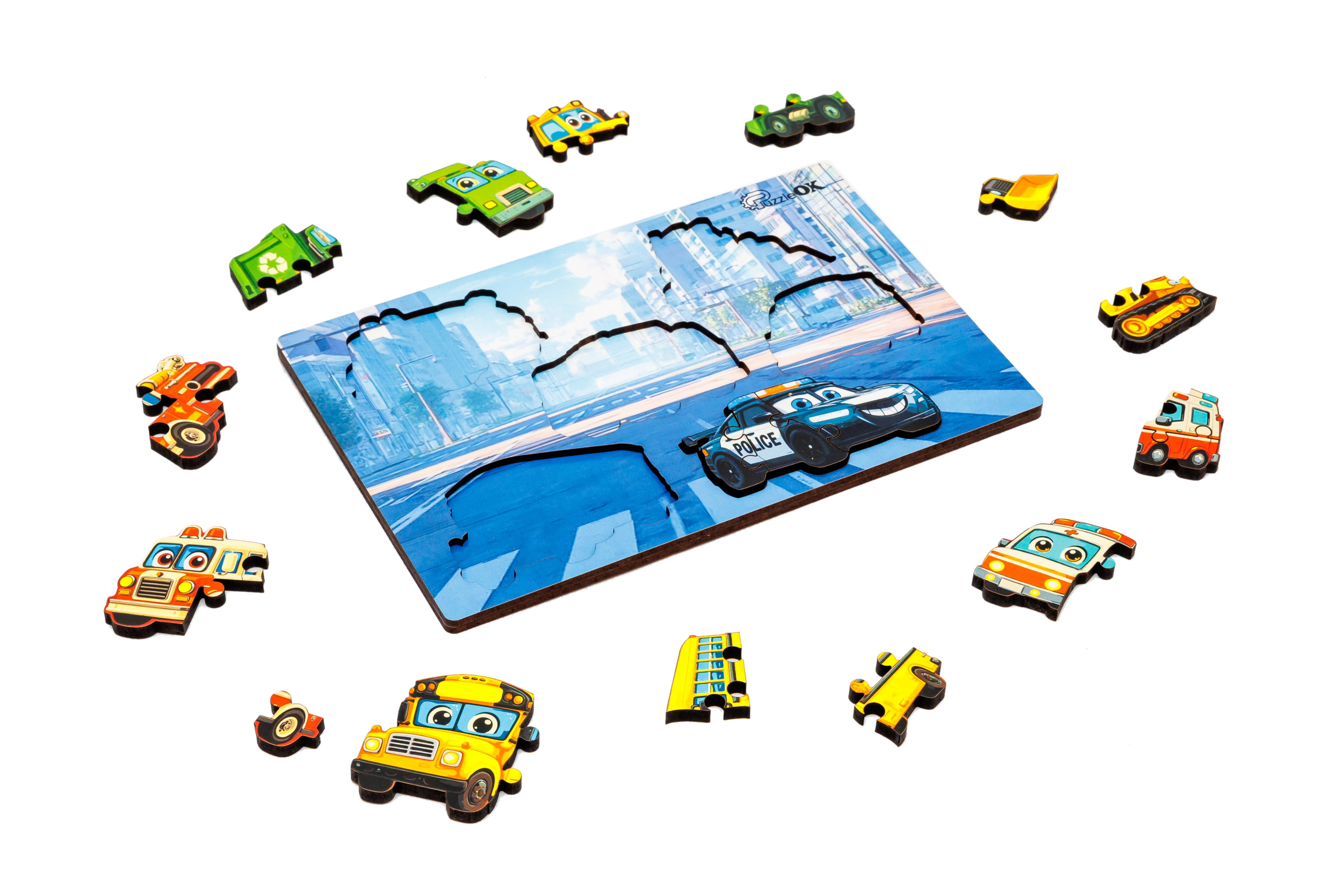 Сортер А5 "Розумний світ: Міський транспорт" 