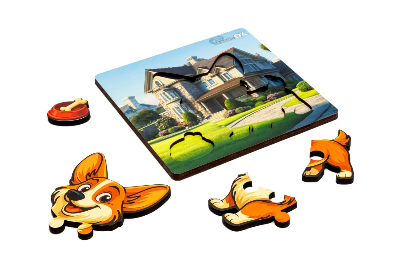 Сортер А6 "Веселий песик" Сортер А6 "Веселий песик"