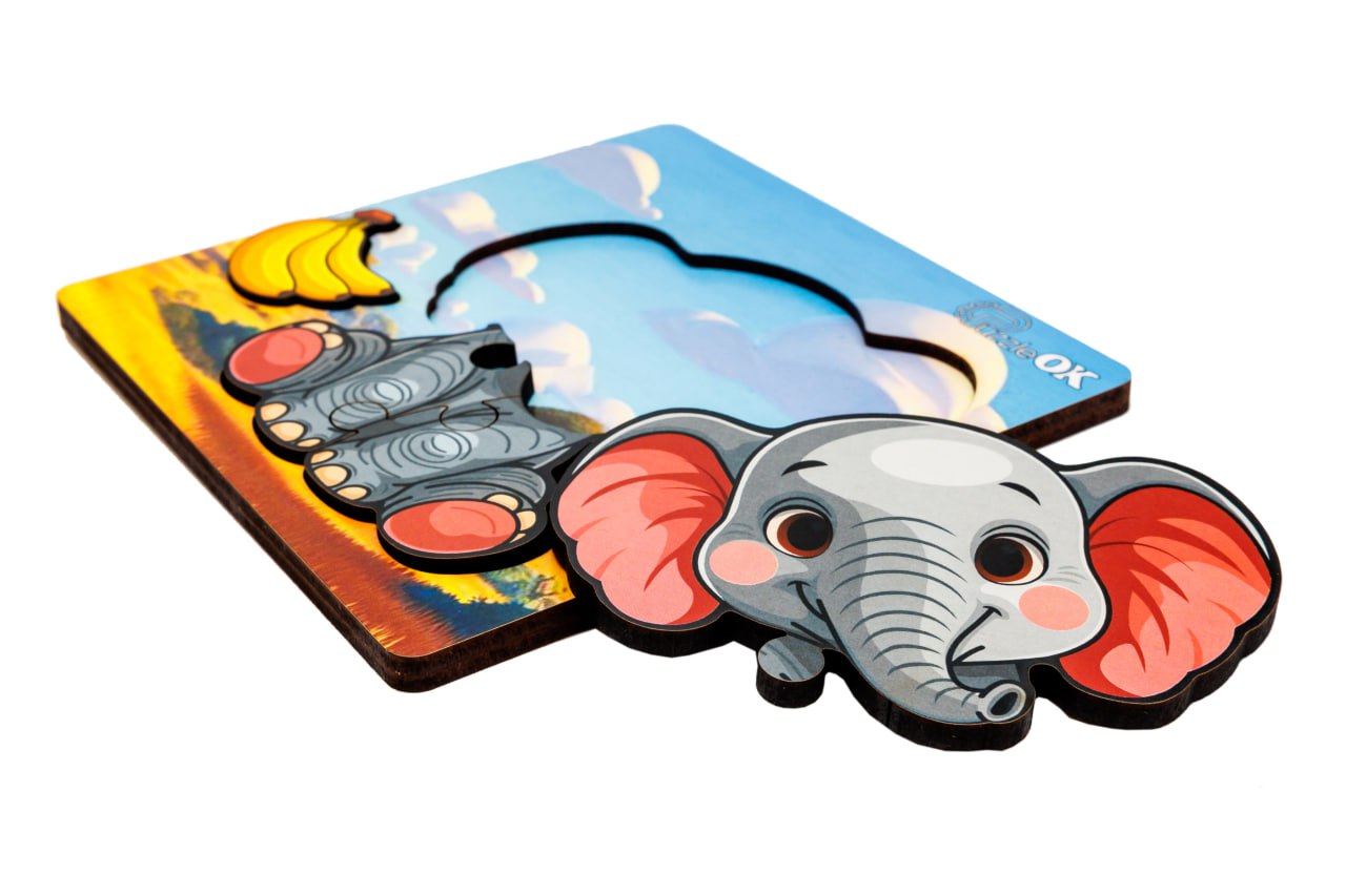 Сортер А6 "Веселе слоненя"