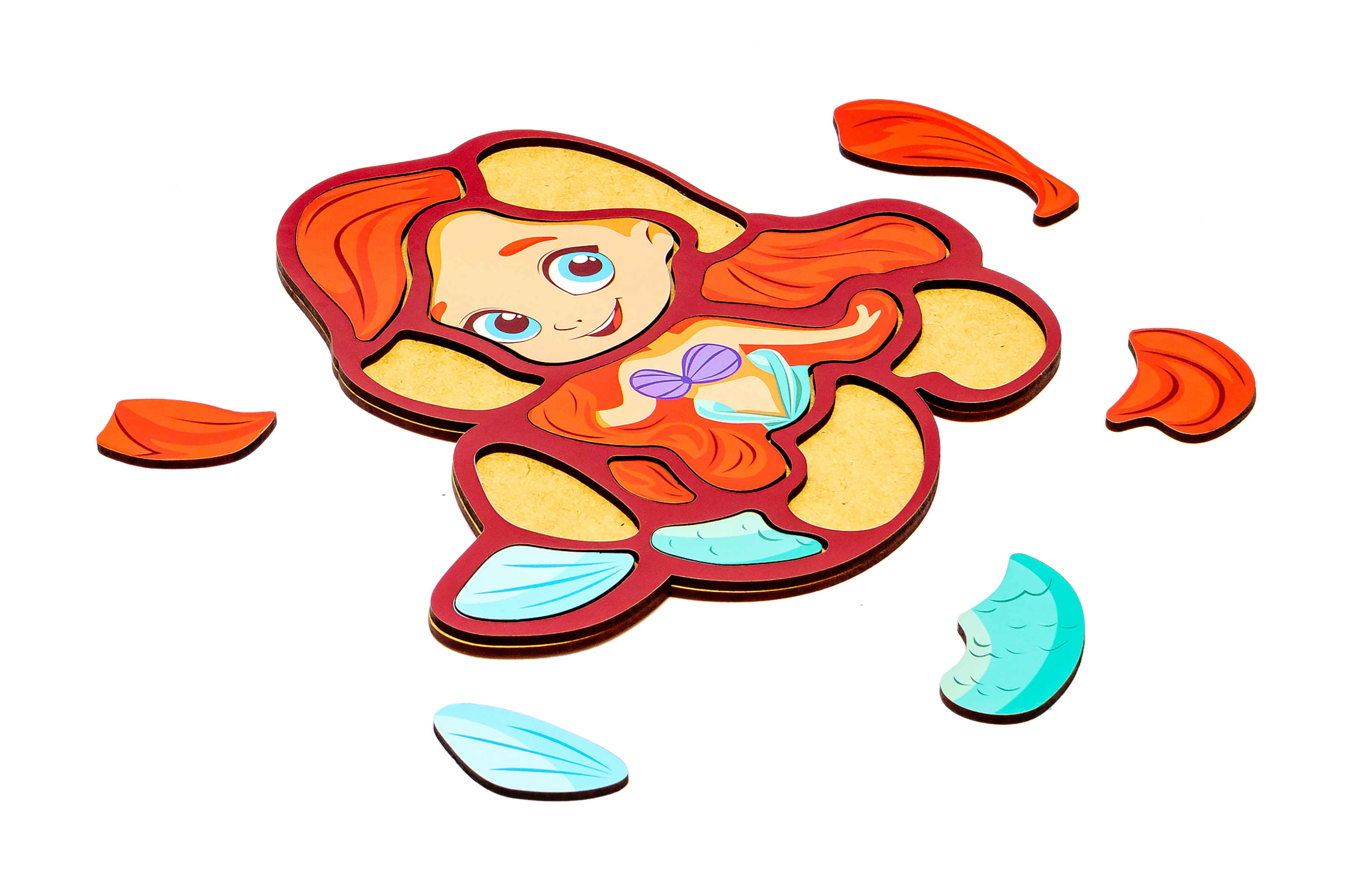 Пазл-складалка "Русалка"