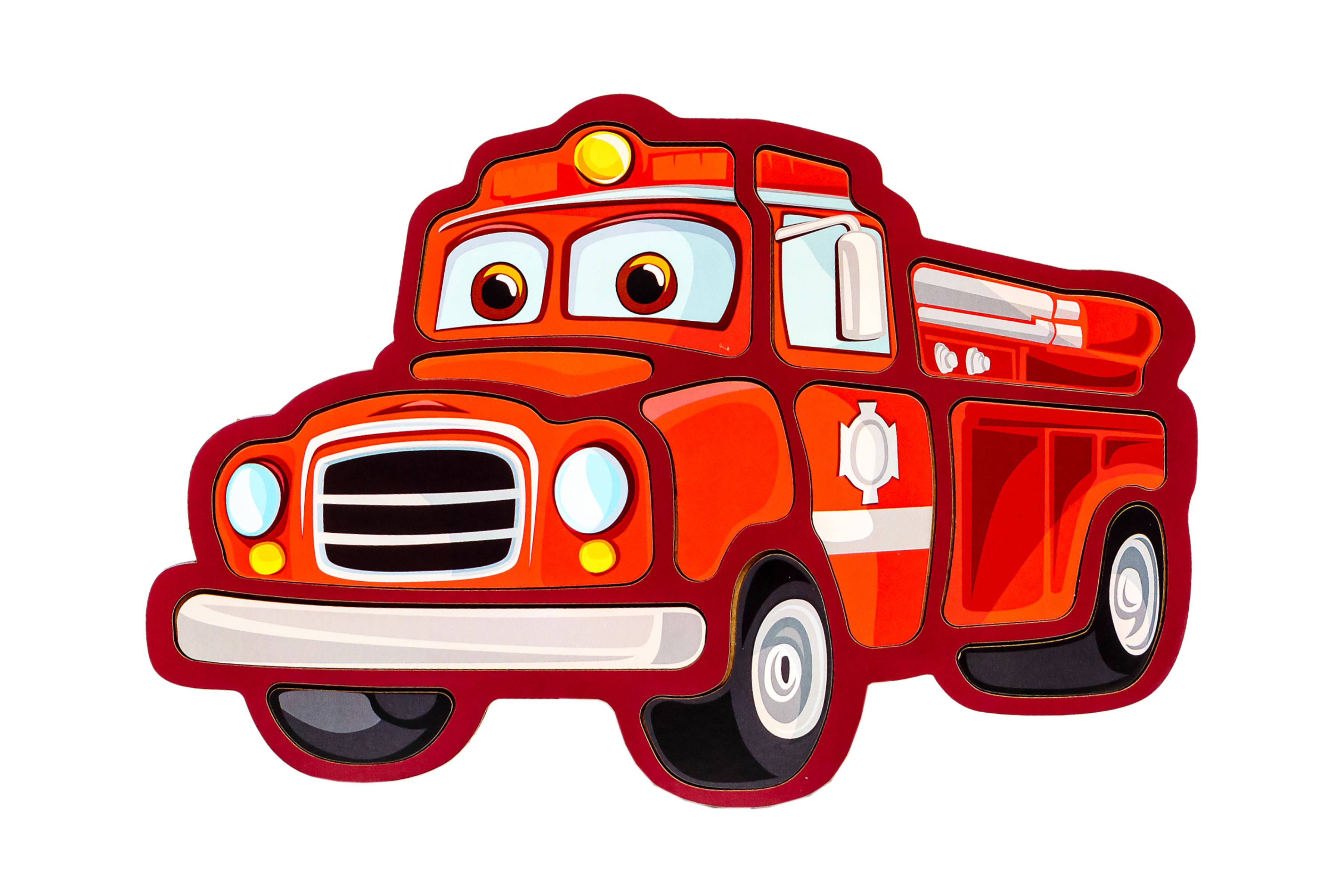 Пазл-складалка "Пожежна машина"