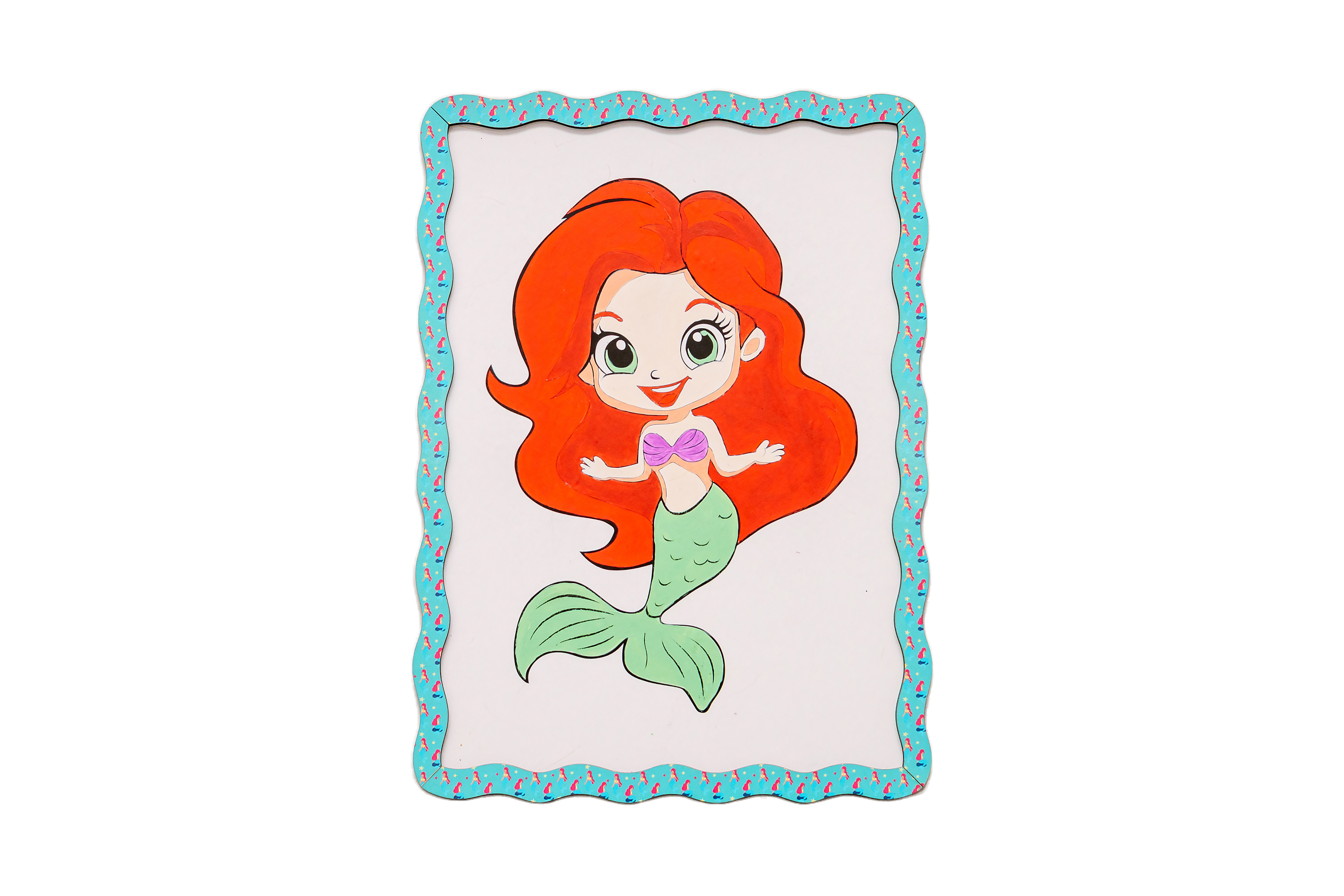 Набір для розпису, картина по номерах "Русалка" формат А4 Набір для розпису, картина по номерах "Русалка" формат А4