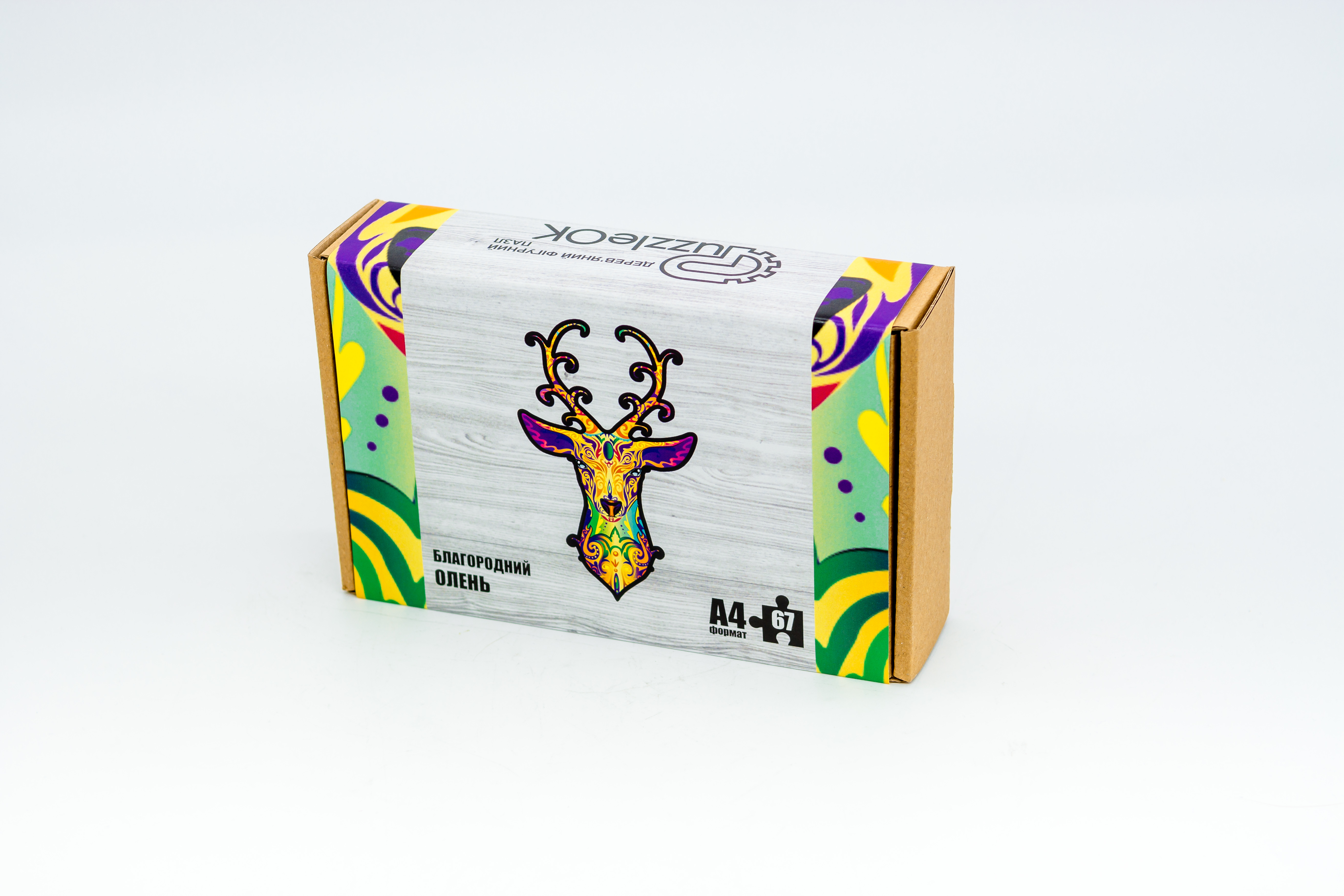 Дерев'яний пазл Благородний Олень