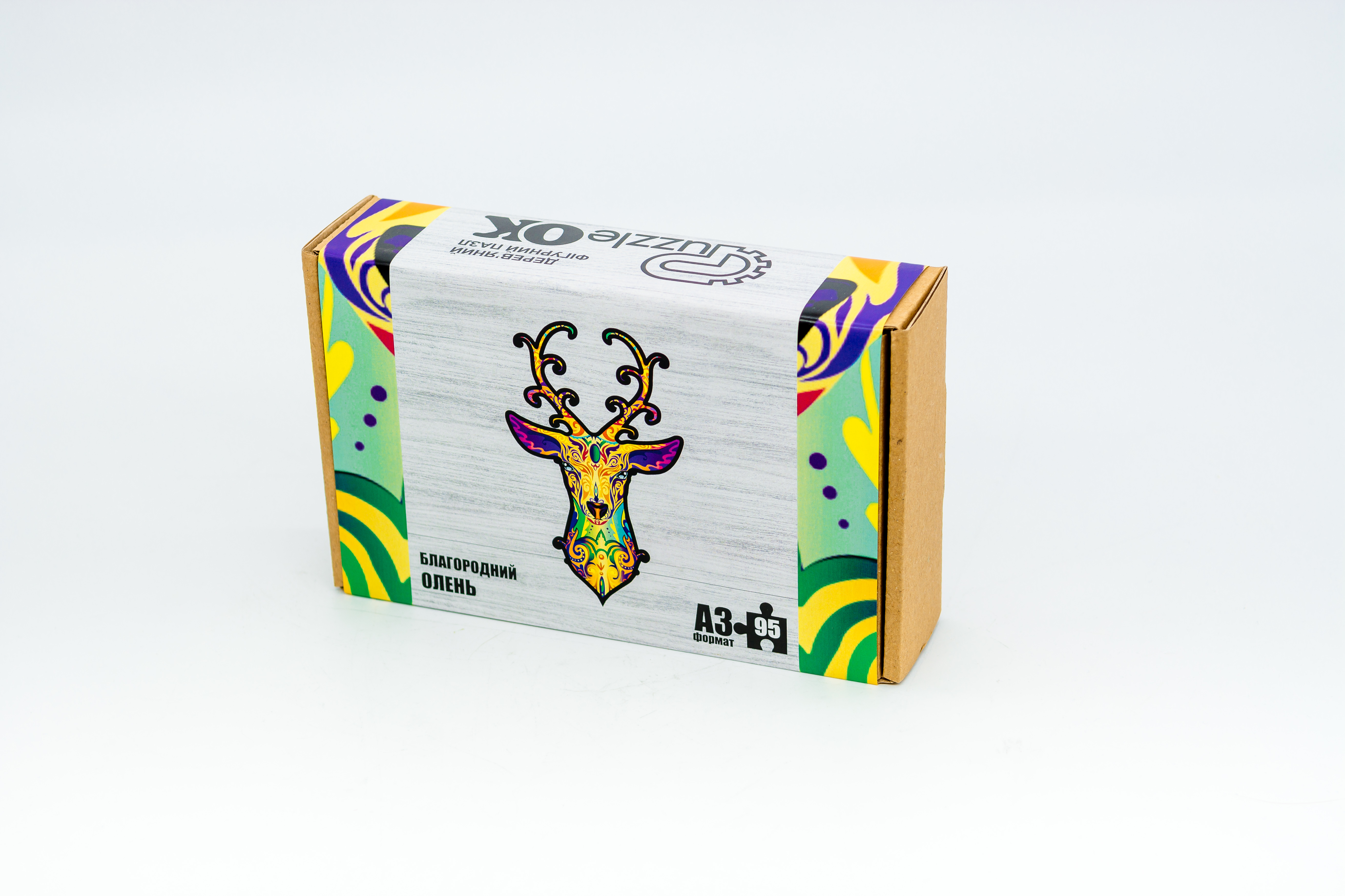 Дерев'яний пазл "Благородний Олень" для дітей від 7 років