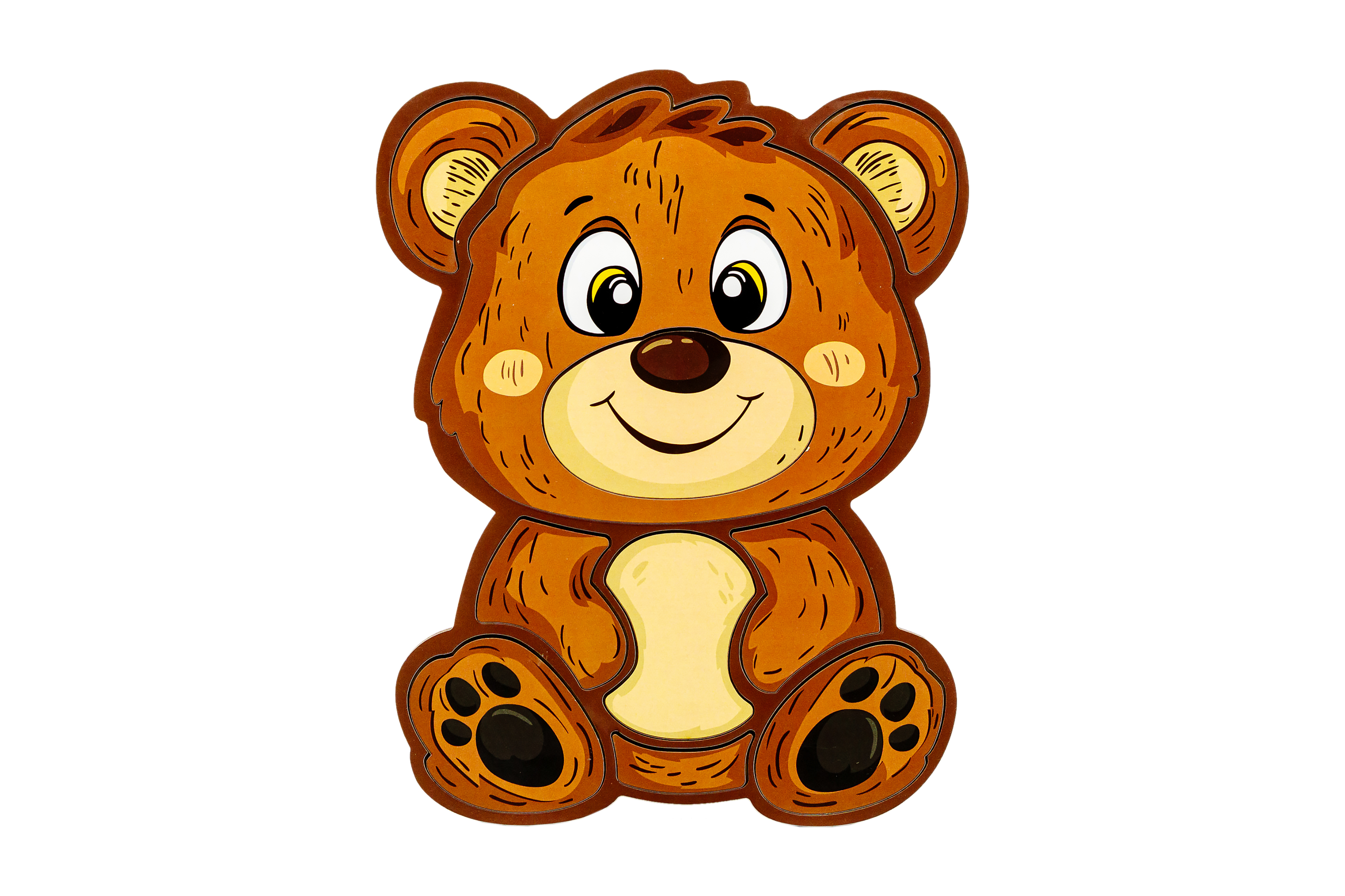 Пазл-складалка "Ведмедик" Пазл-складалка "Ведмедик"