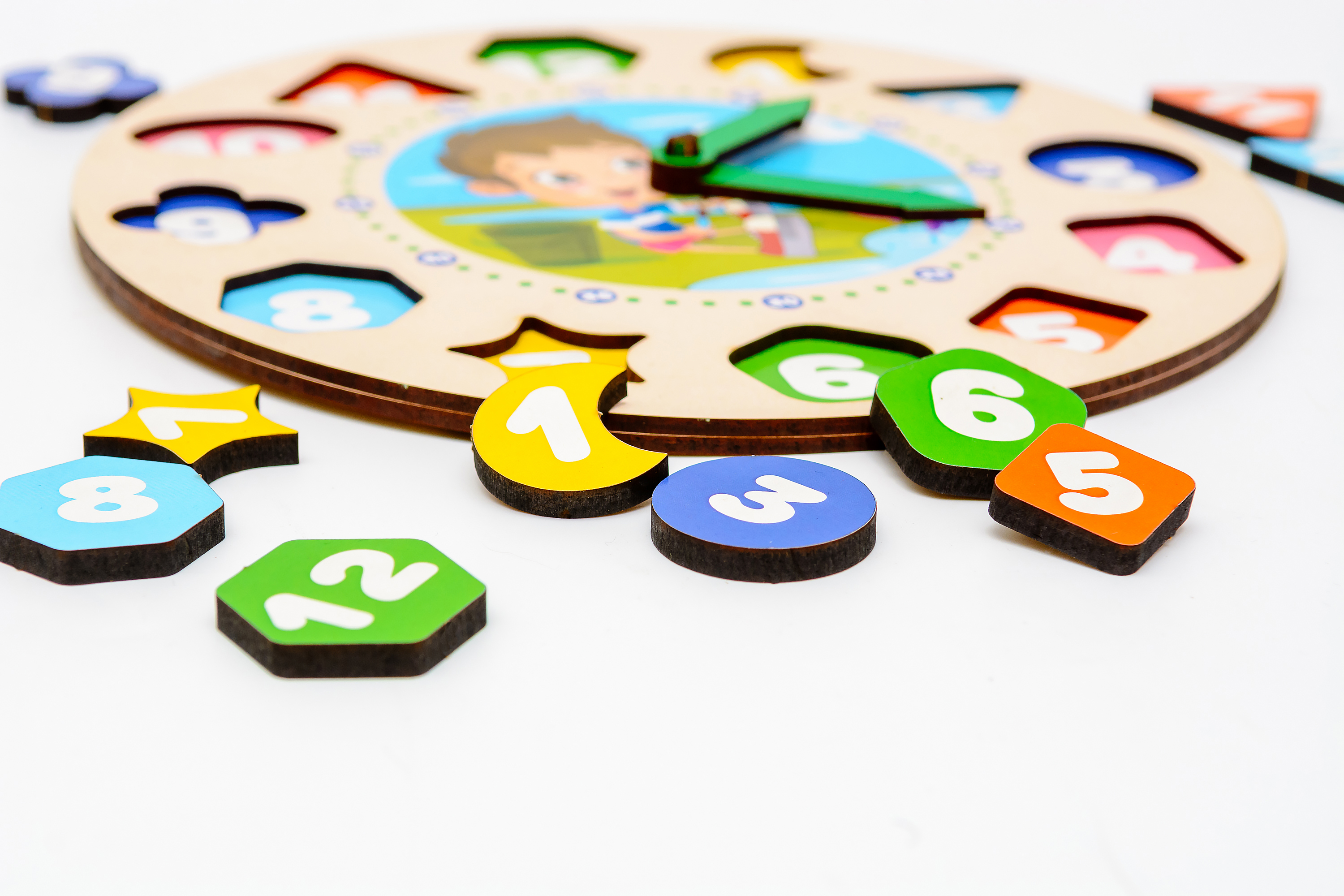 Дерев'яний сортер "Годинник" для хлопчиків Дерев'яний сортер "Годинник" для хлопчиків