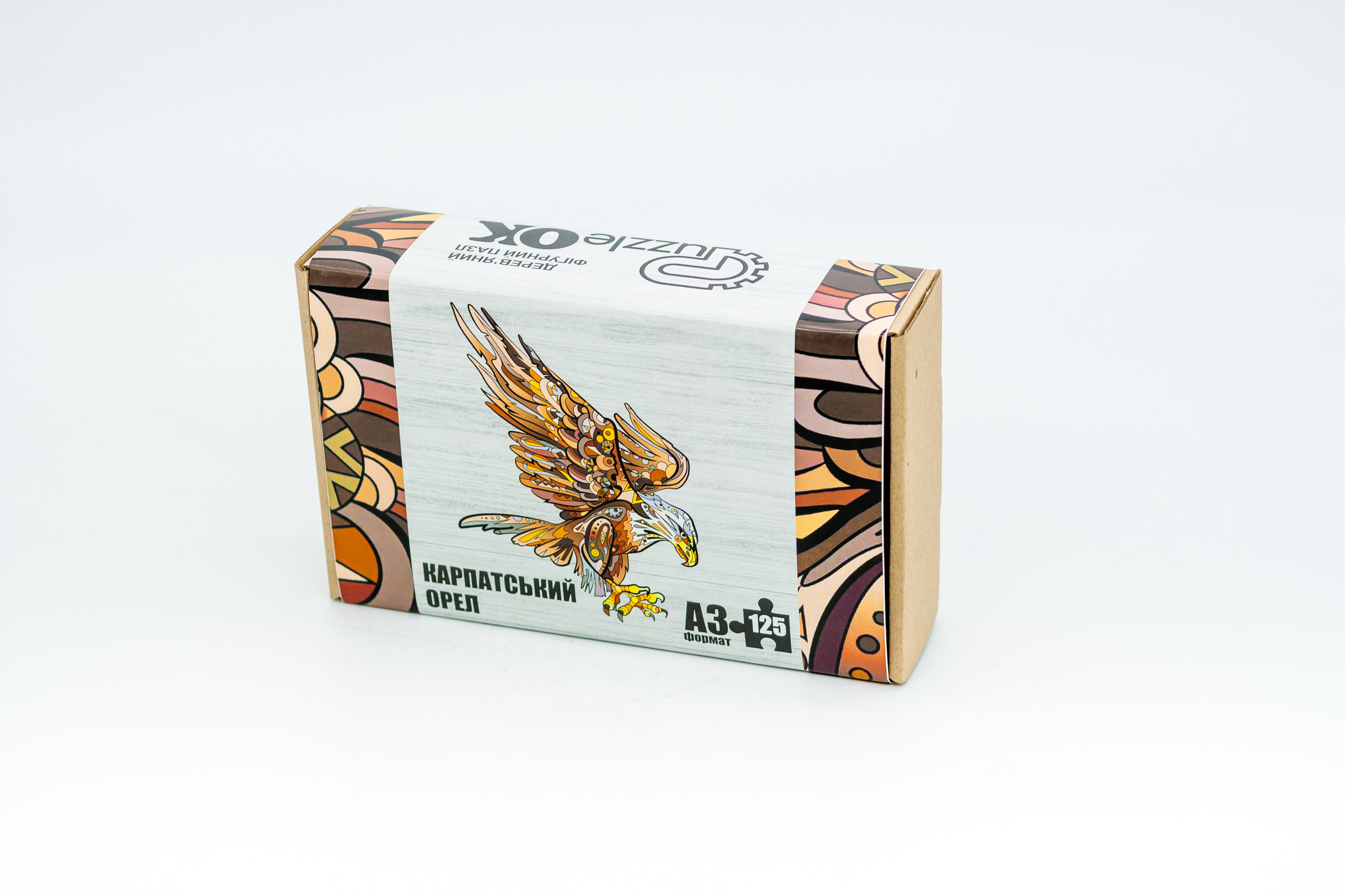 Дерев'яний пазл Карпатський орел Дерев'яний пазл Карпатський орел