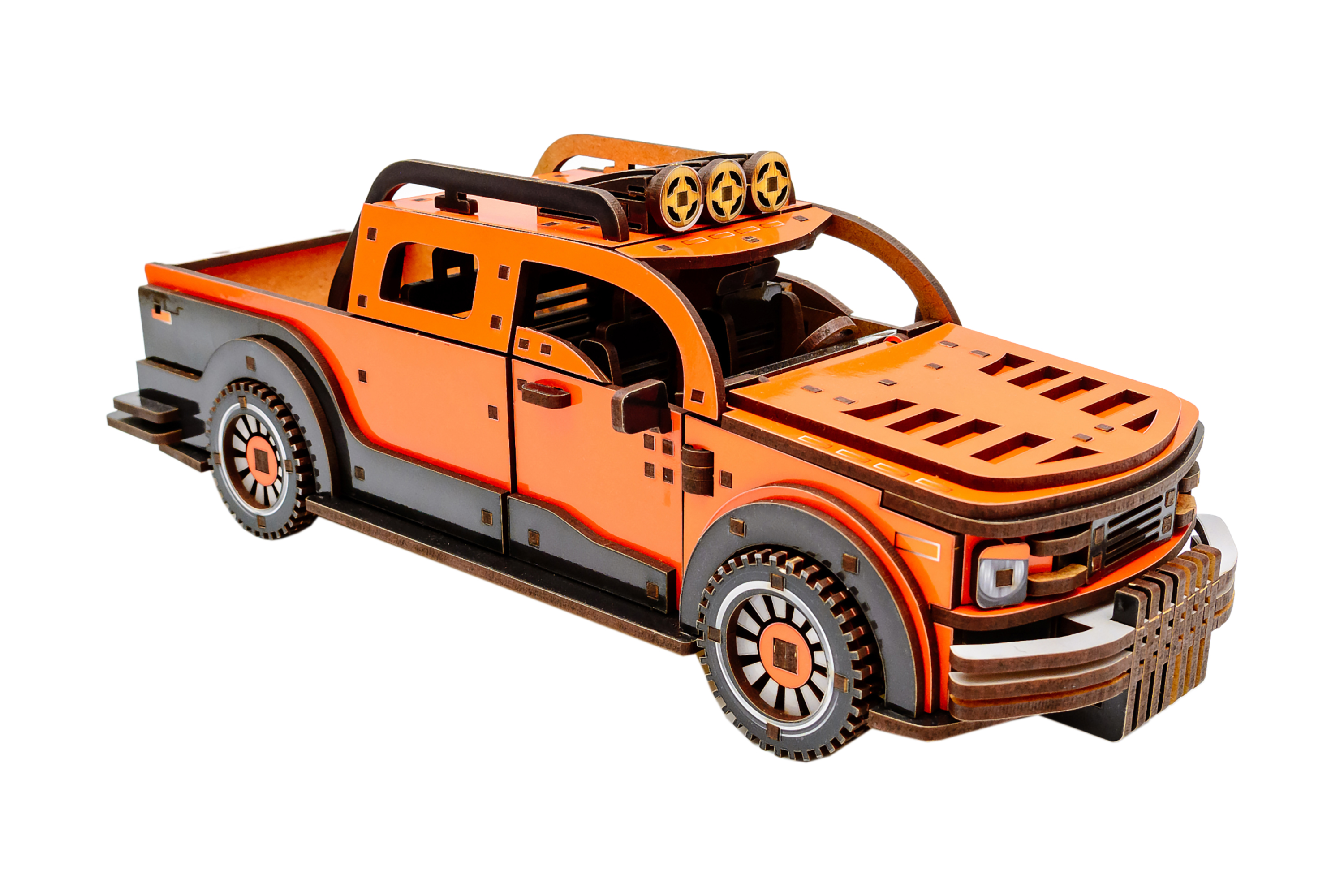 Дерев'яний 3D конструктор "Пікап" Дерев'яний 3D конструктор "Пікап"