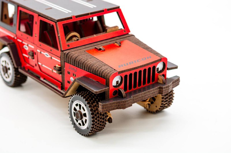 Дерев’яний 3D конструктор "Джип"