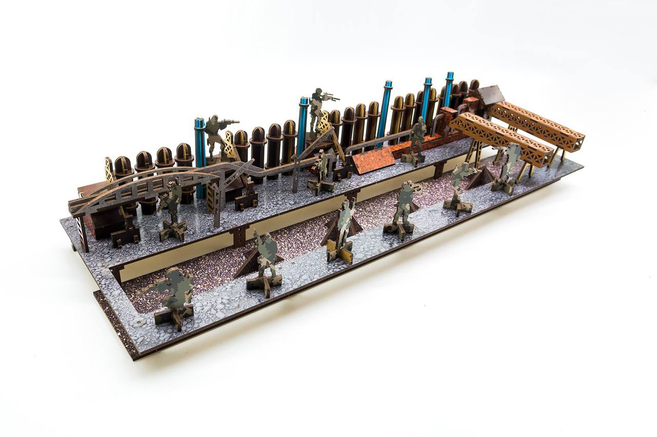 Дерев'яний 3D конструктор "Азовсталь" 