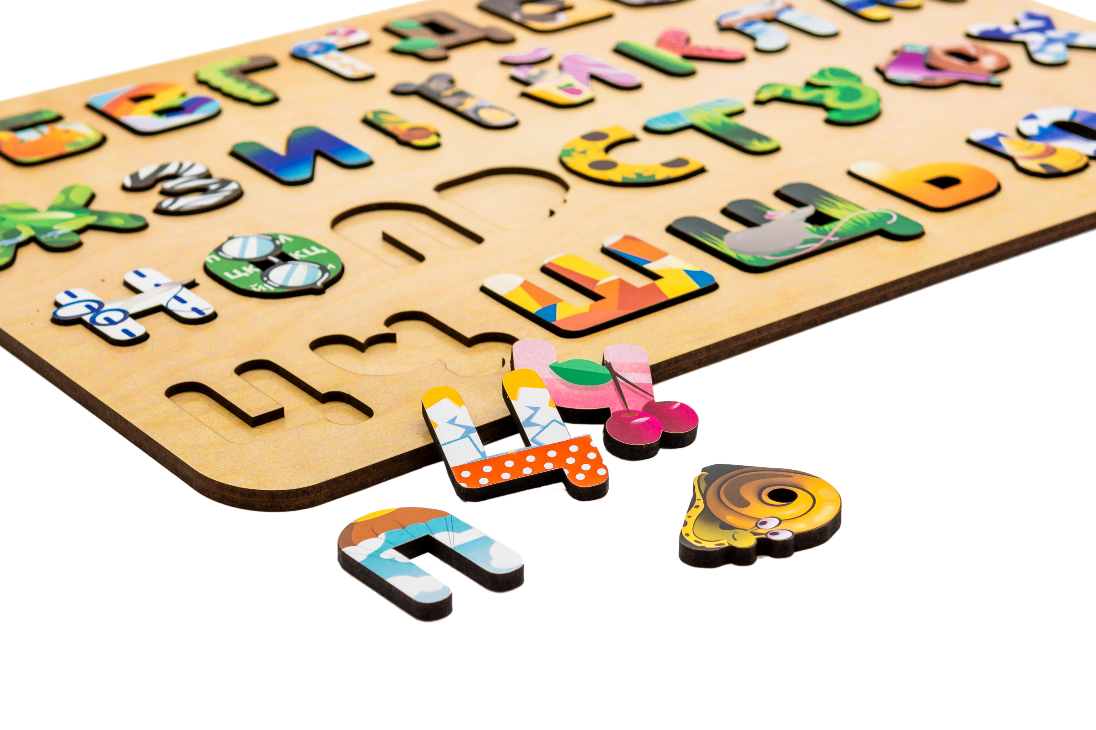 Абетка з малюнками А3