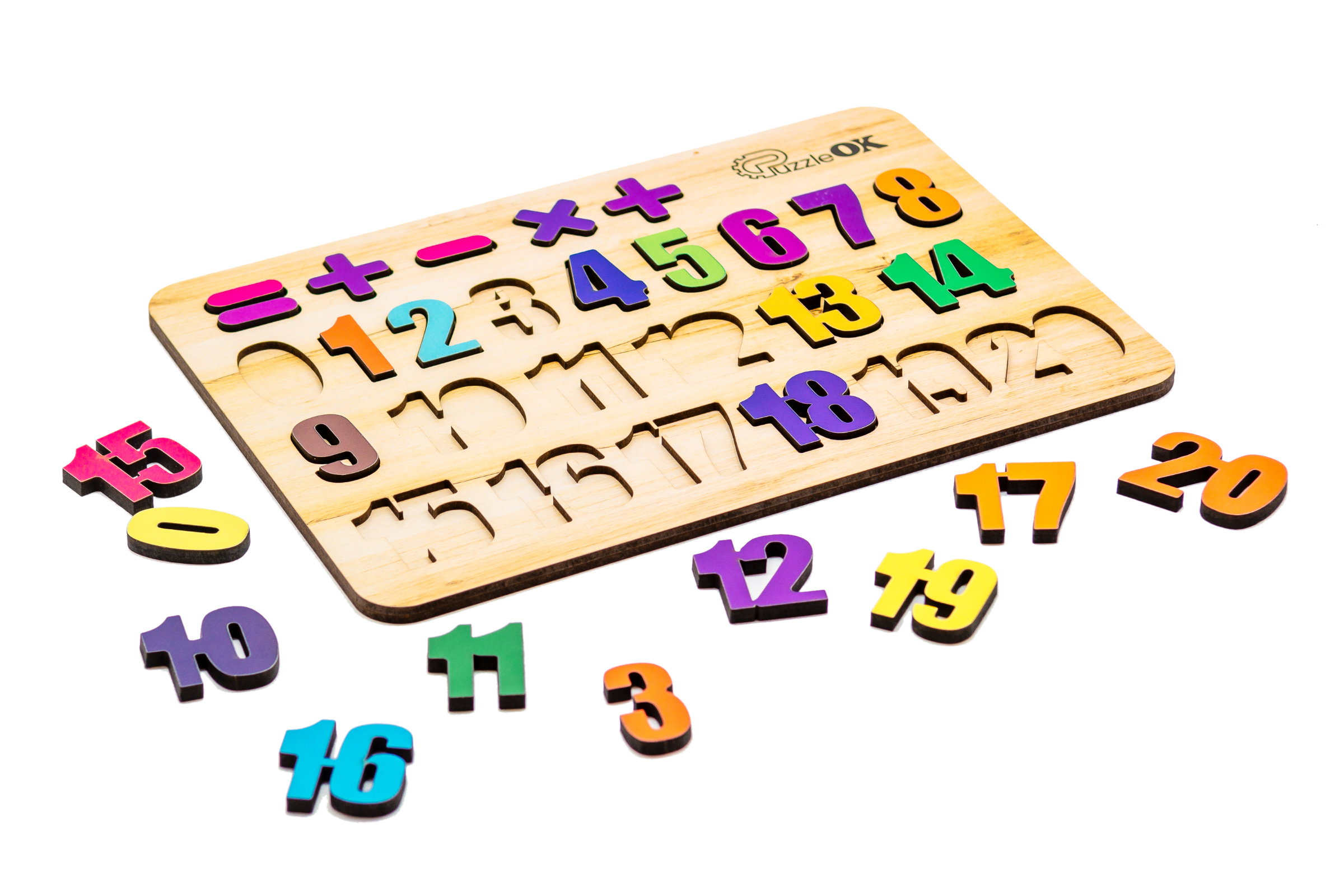 Розвиваюча гра "Цифри" A4 для дітей від 5 років