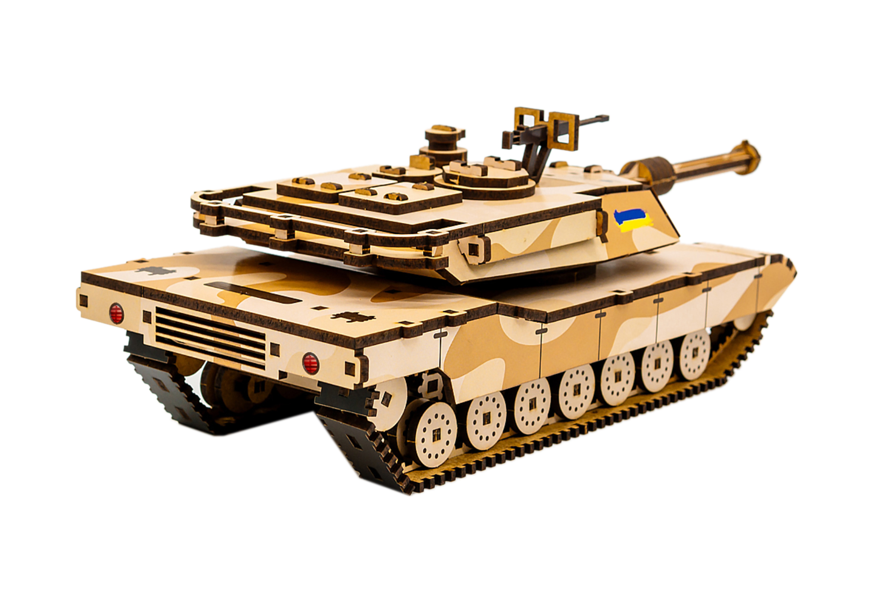 Дерев'яний 3D конструктор "Абрамс" Дерев'яний 3D конструктор "Абрамс"