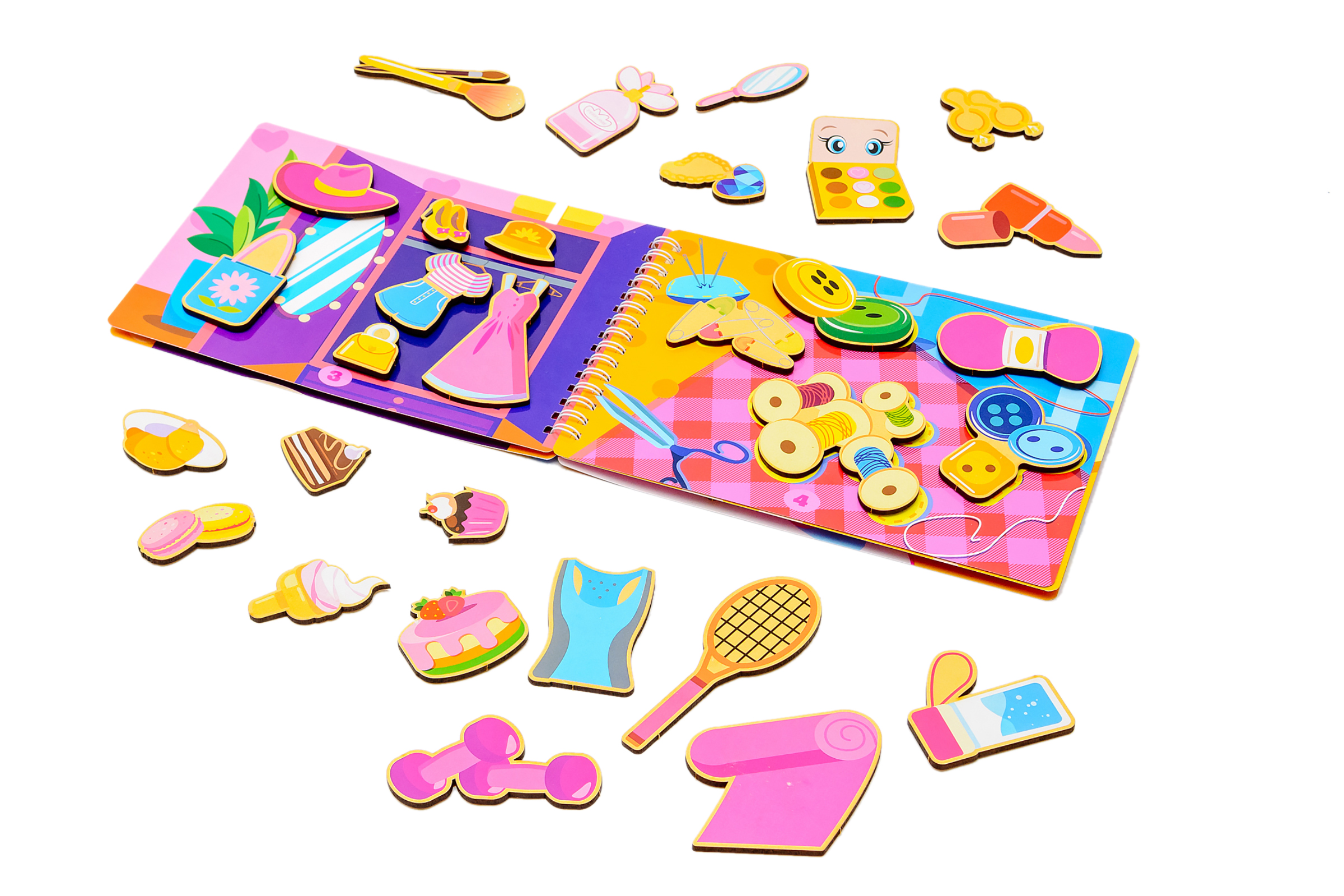 Розвиваючий альбом для дівчаток