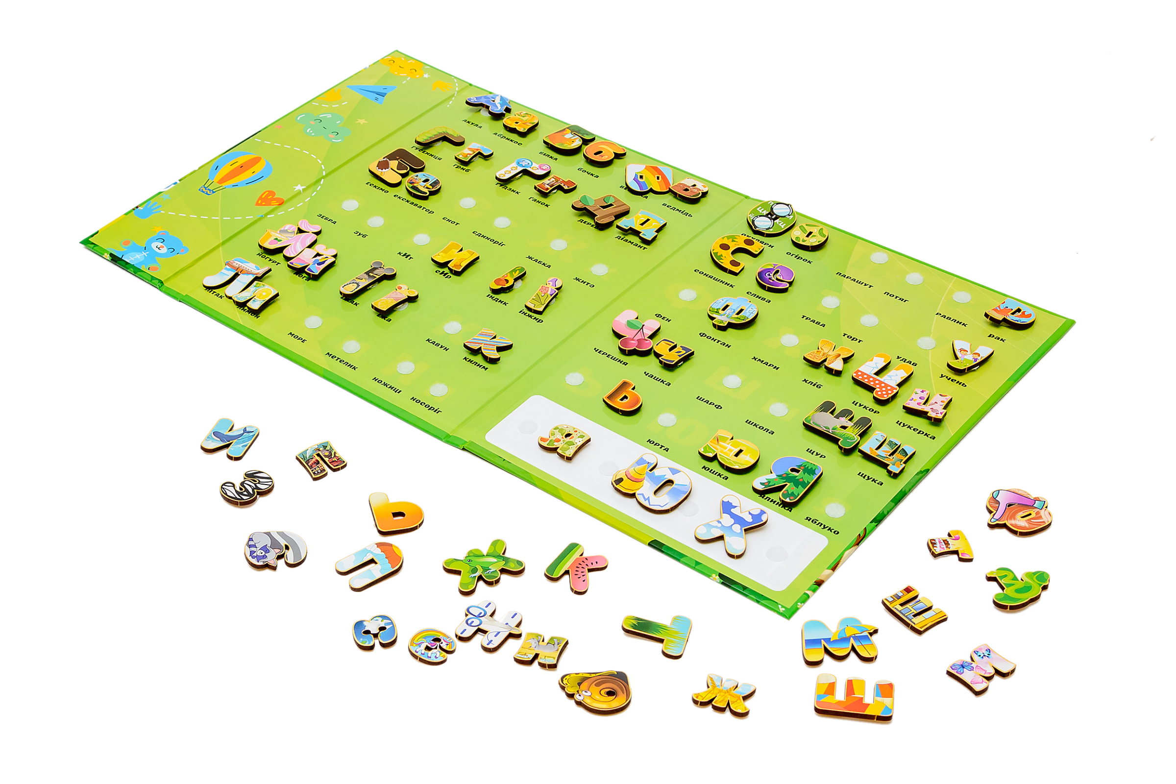 Алфавіт на липучках Алфавіт на липучках