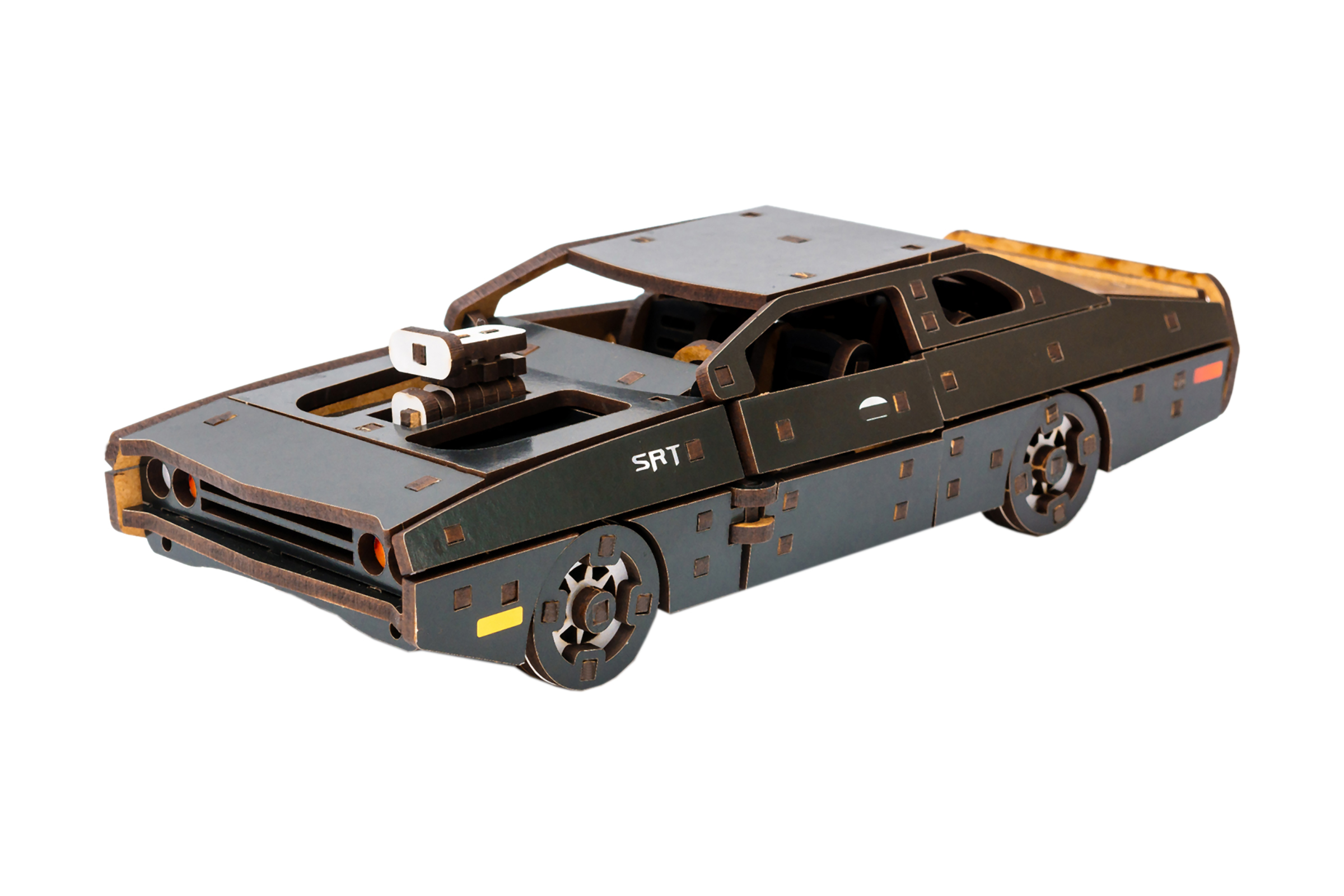 Дерев'яний 3D конструктор Fast Furious (чорна)