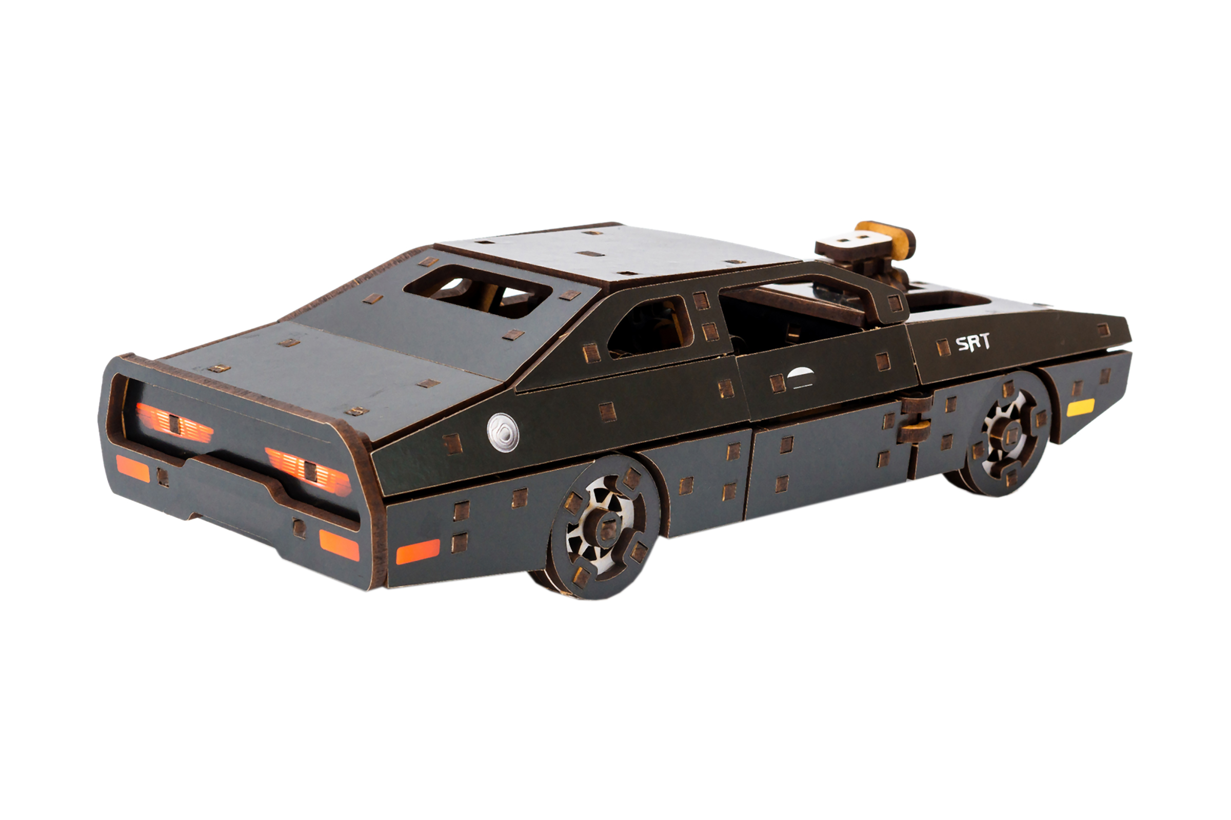 Дерев'яний 3D конструктор Fast Furious (чорна)