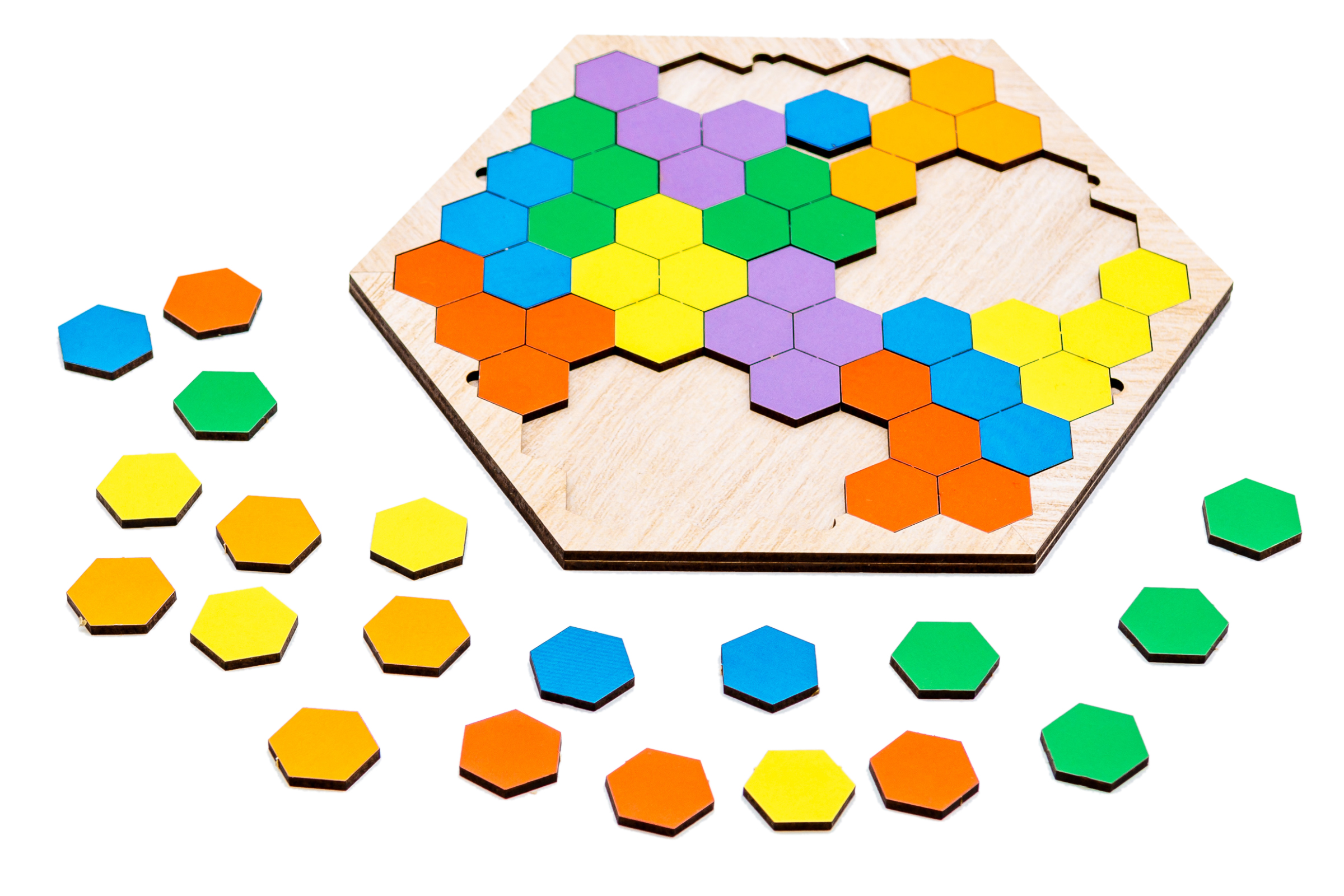 Настільна гра "Шестикутник" для дітей від 4 років