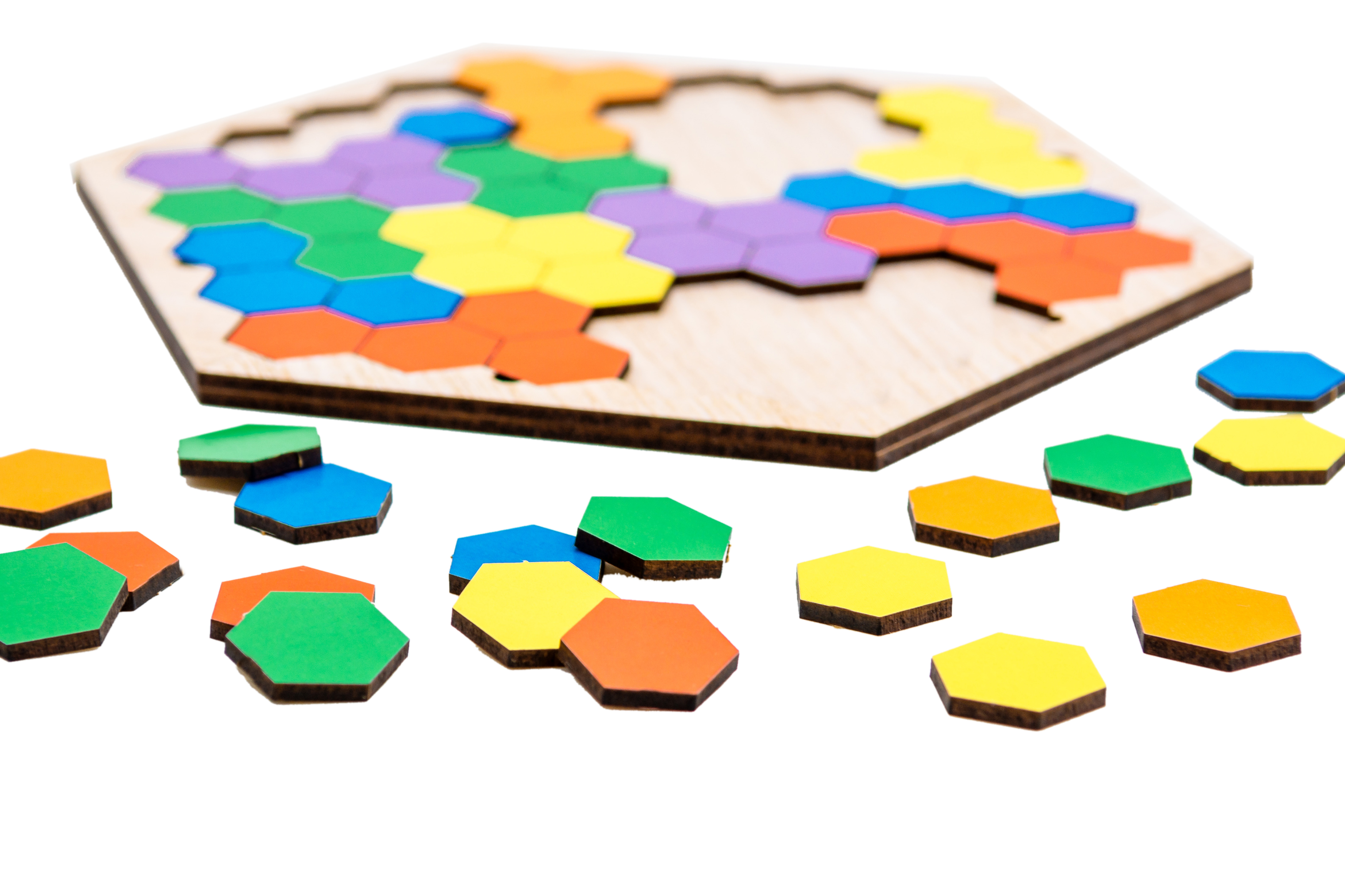 Настільна гра "Шестикутник" для дітей від 4 років