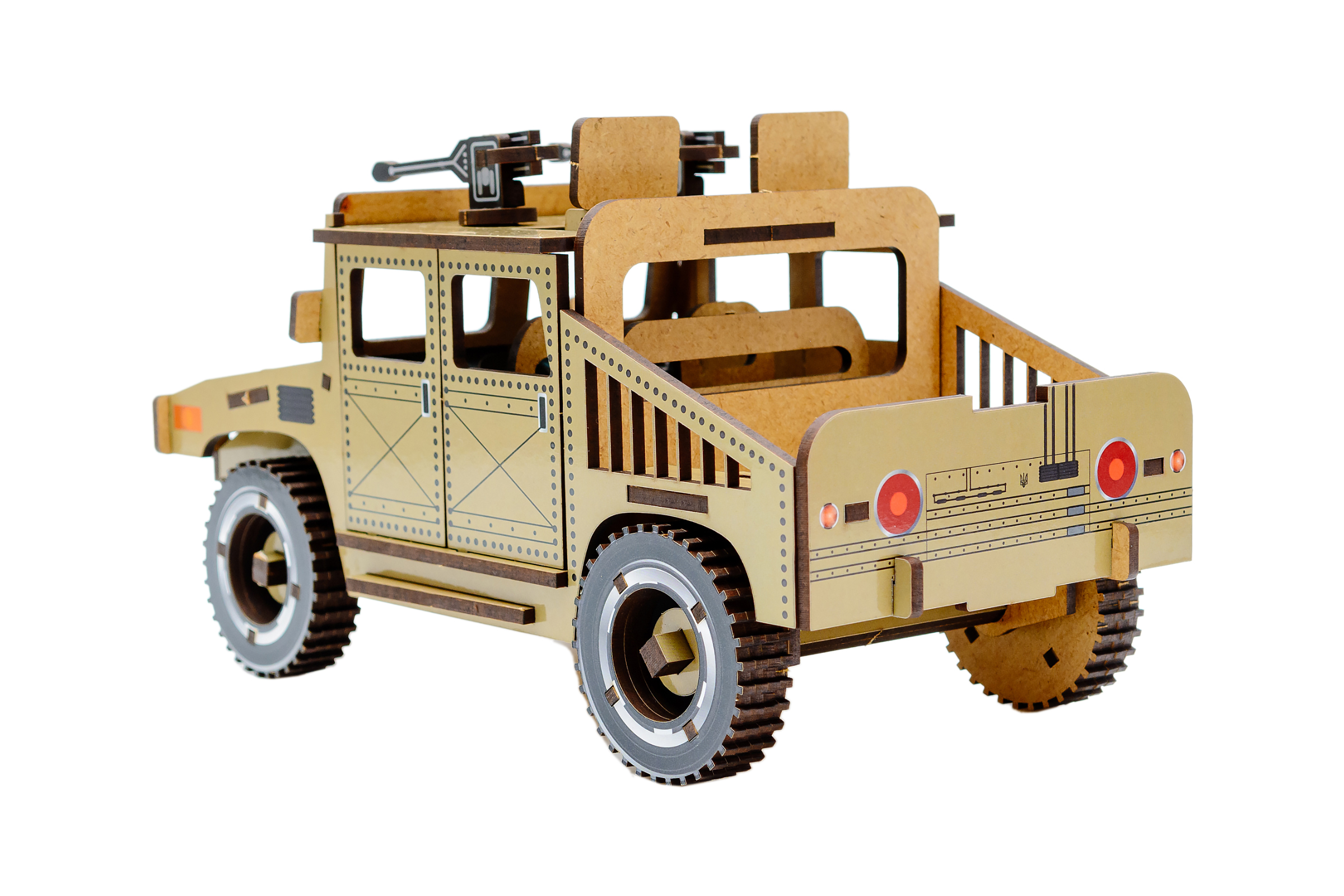 Дерев'яний 3D конструктор "Humvee"