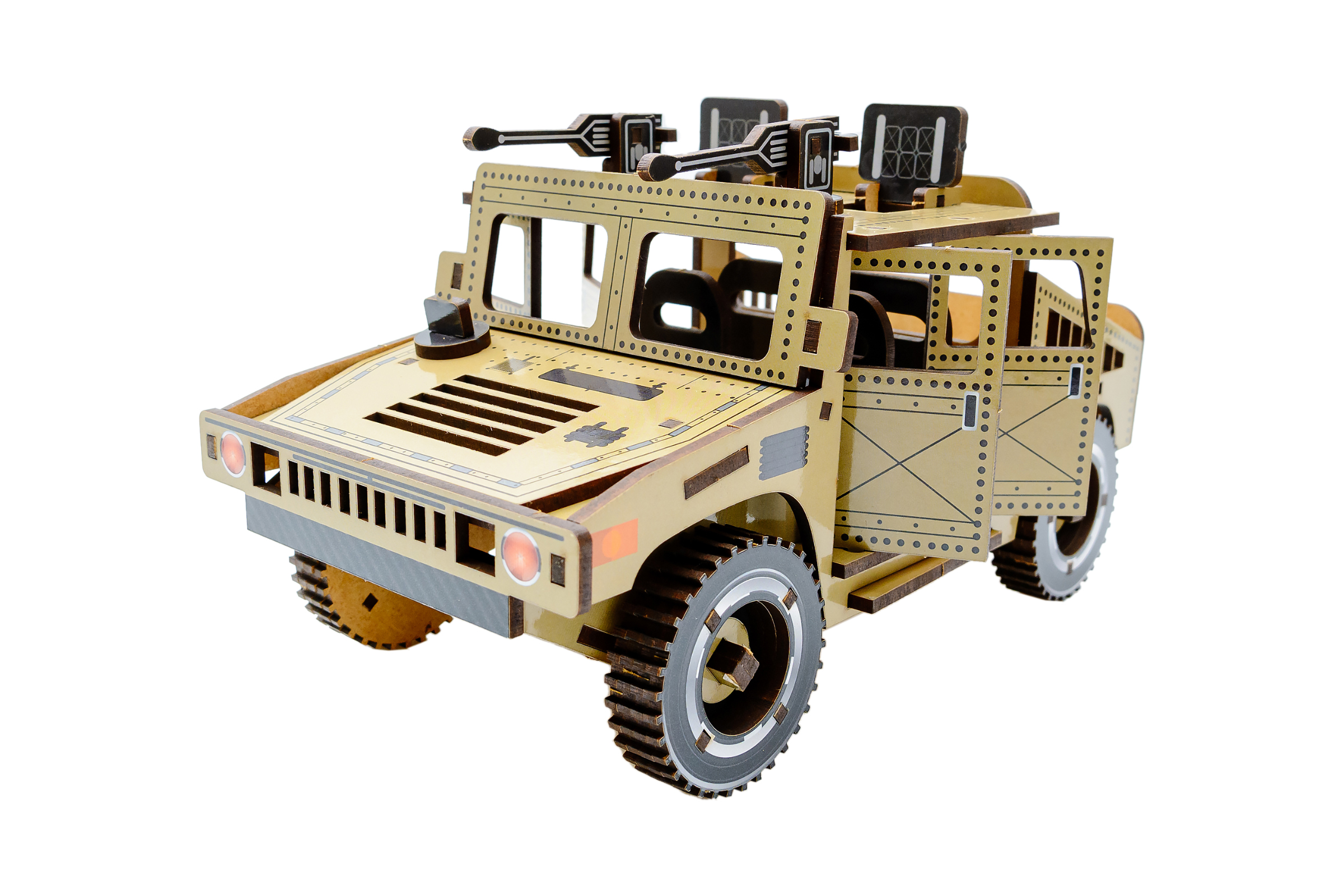 Дерев'яний 3D конструктор "Humvee"
