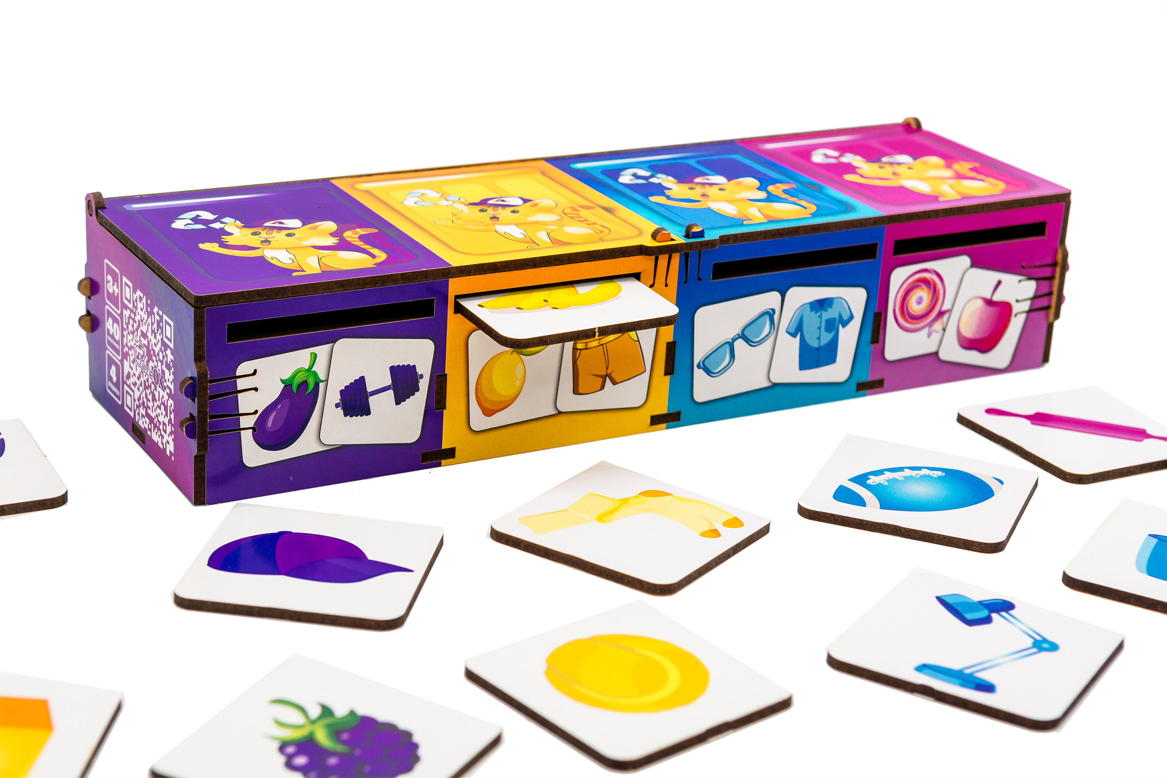 Сортери Монтессорі По кольорах Сортери Монтессорі По кольорах