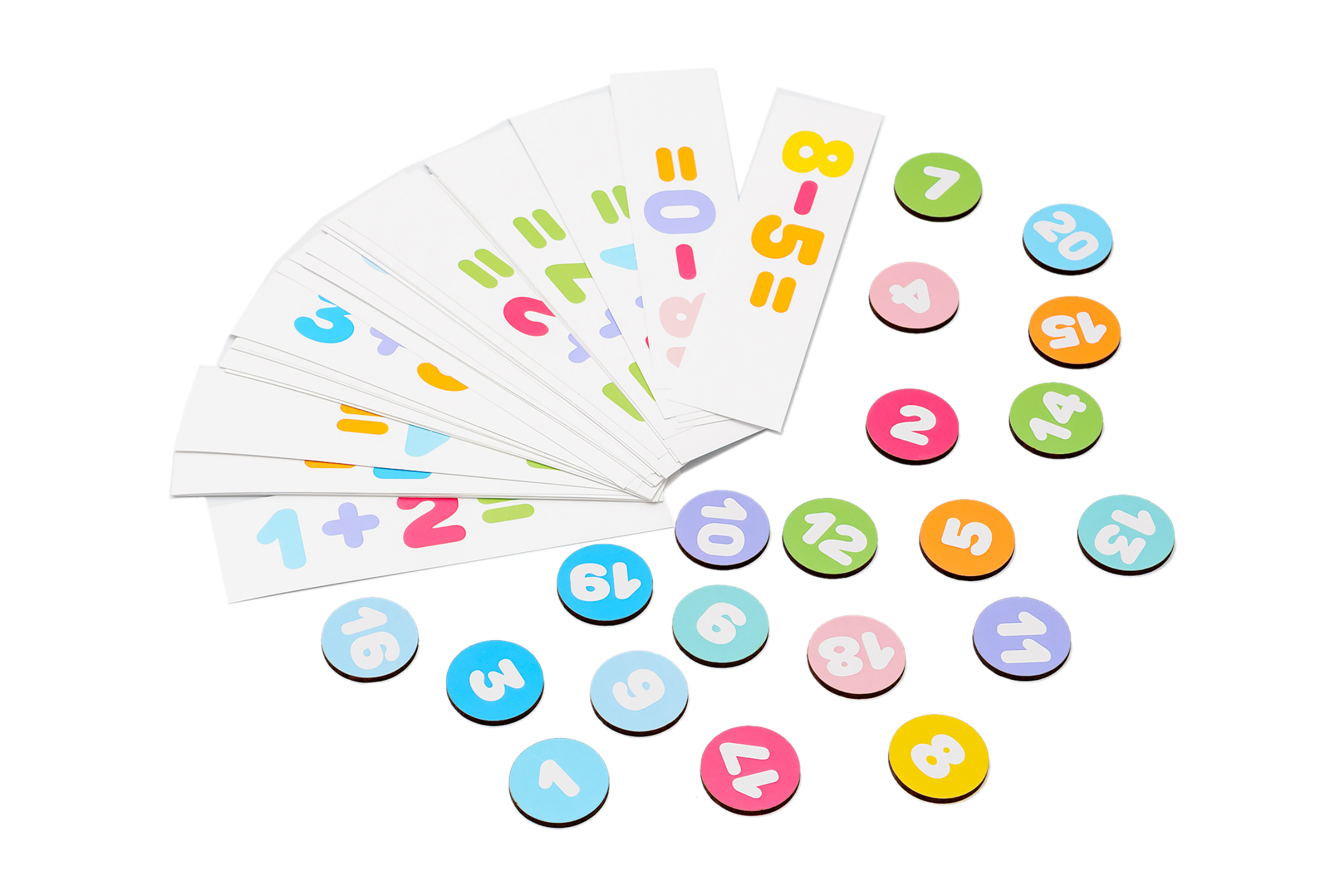 Навчально-розвиваюча настільна гра "Розв'яжи приклади" Навчально-розвиваюча настільна гра "Розв'яжи приклади"