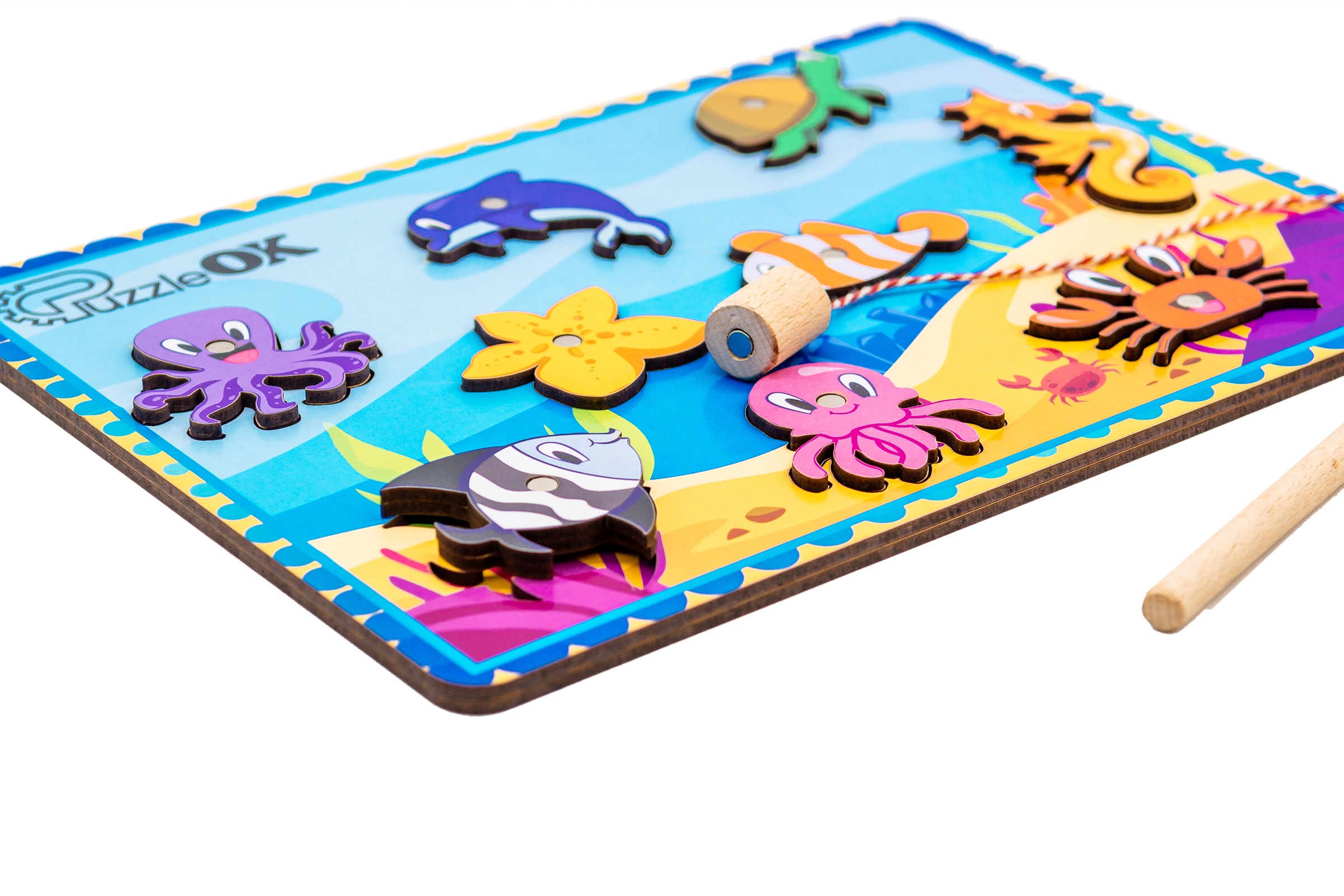 Гра "Риболовля дитяча А4" для дітей від 3 років Гра "Риболовля дитяча А4" для дітей від 3 років