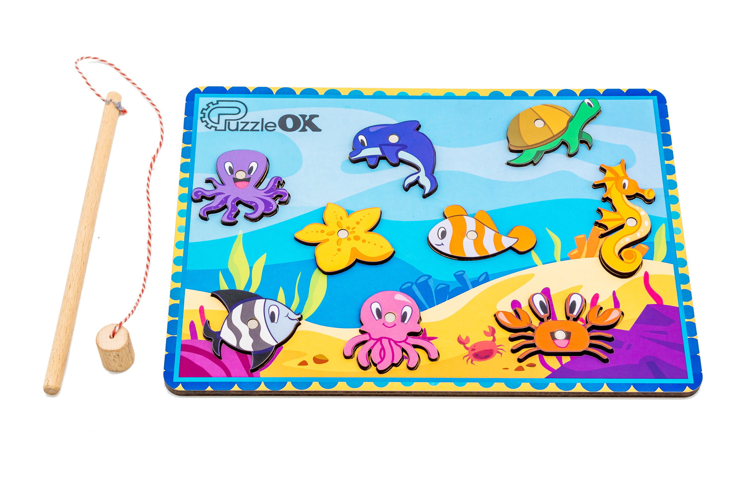 Гра "Риболовля дитяча А4" для дітей від 3 років Гра "Риболовля дитяча А4" для дітей від 3 років