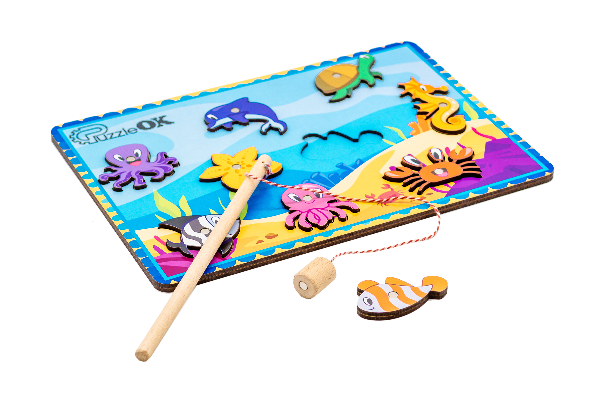 Гра "Риболовля дитяча А4" для дітей від 3 років Гра "Риболовля дитяча А4" для дітей від 3 років